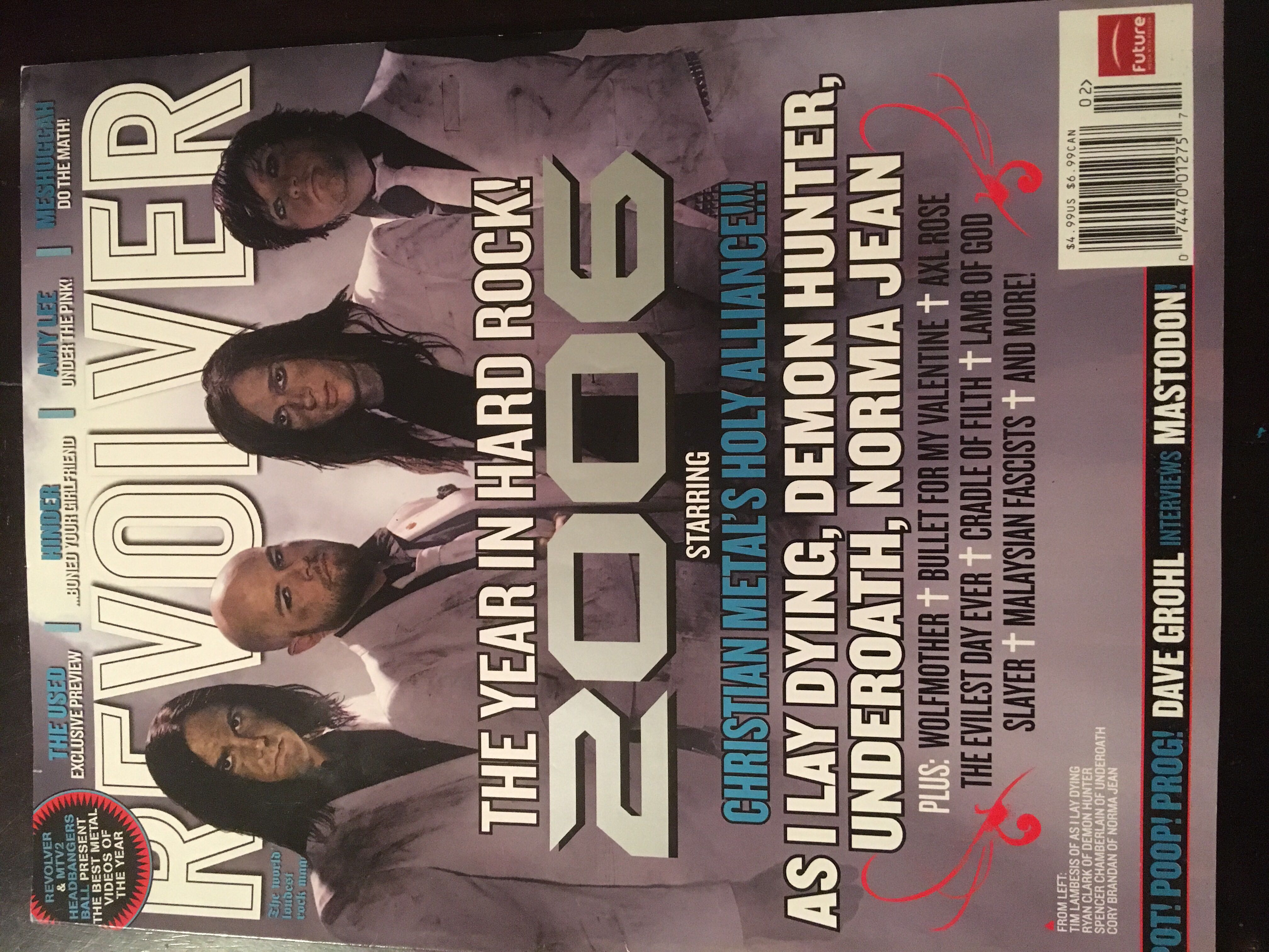 Revolver   (February) magazine collectible [Barcode 074470012757] - Main Image 1