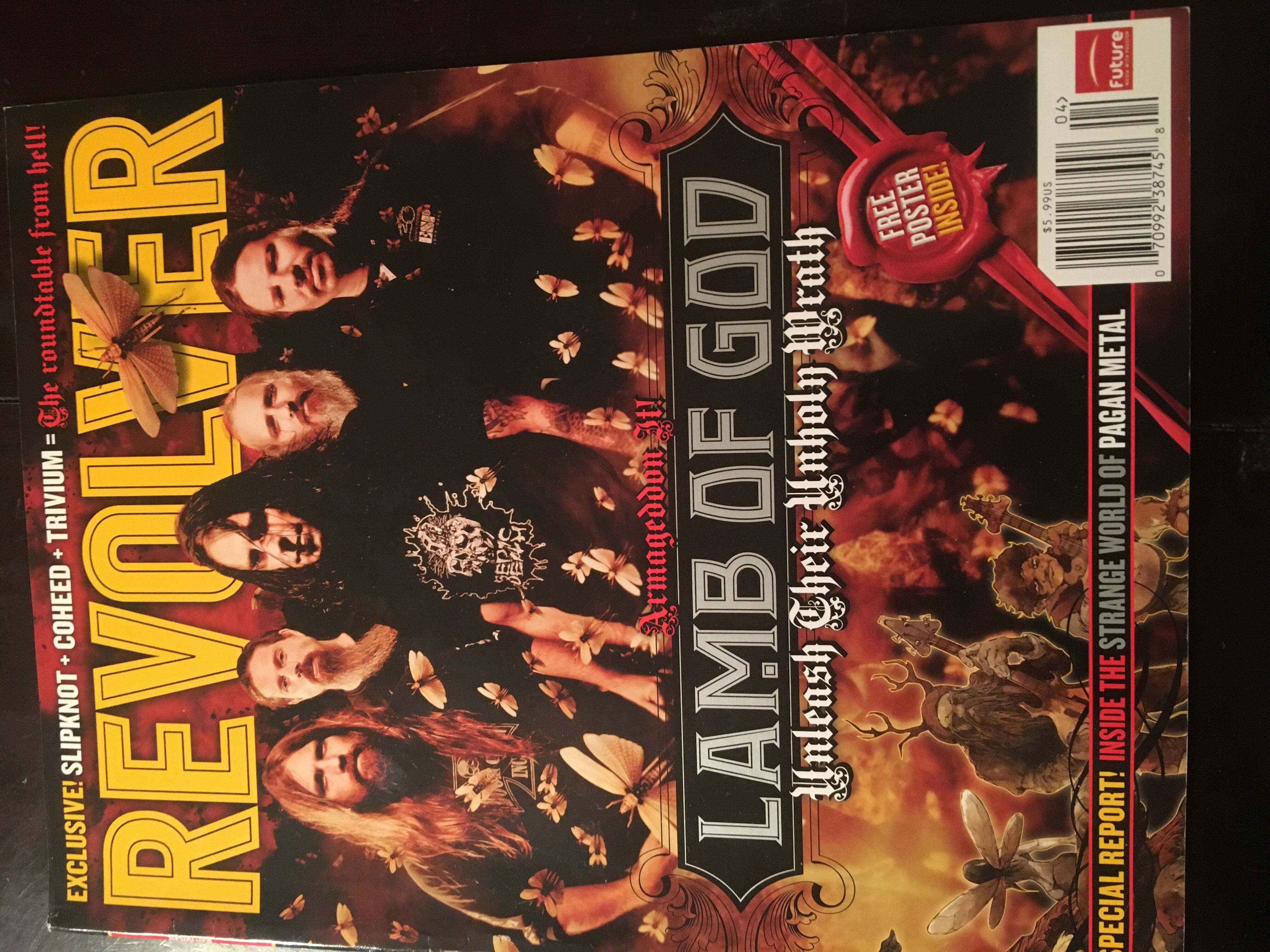 Revolver   (April) magazine collectible [Barcode 070992387458] - Main Image 1