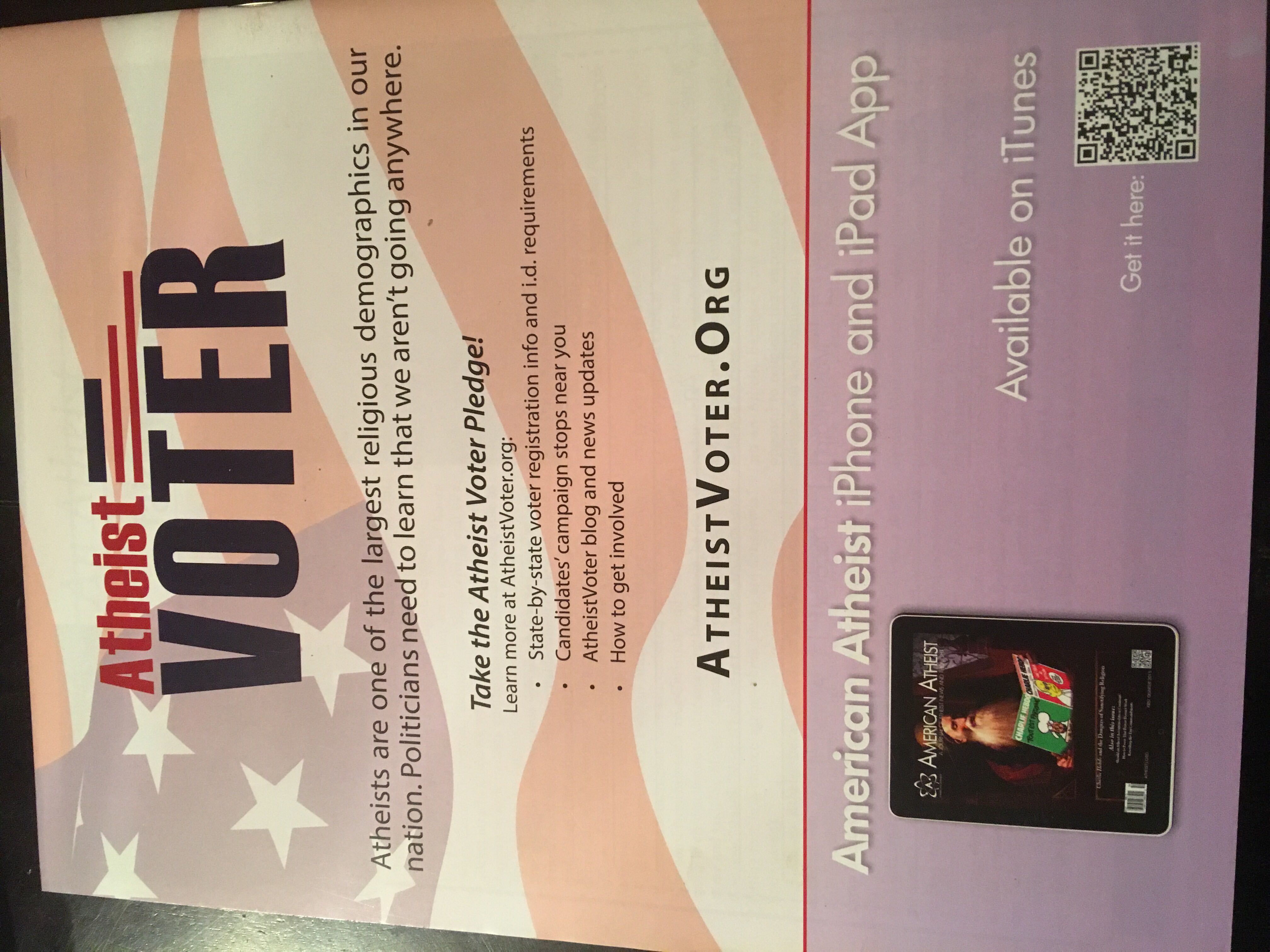 American Atheist Third Quarter   magazine collectible [Barcode 074470266402] - Main Image 2