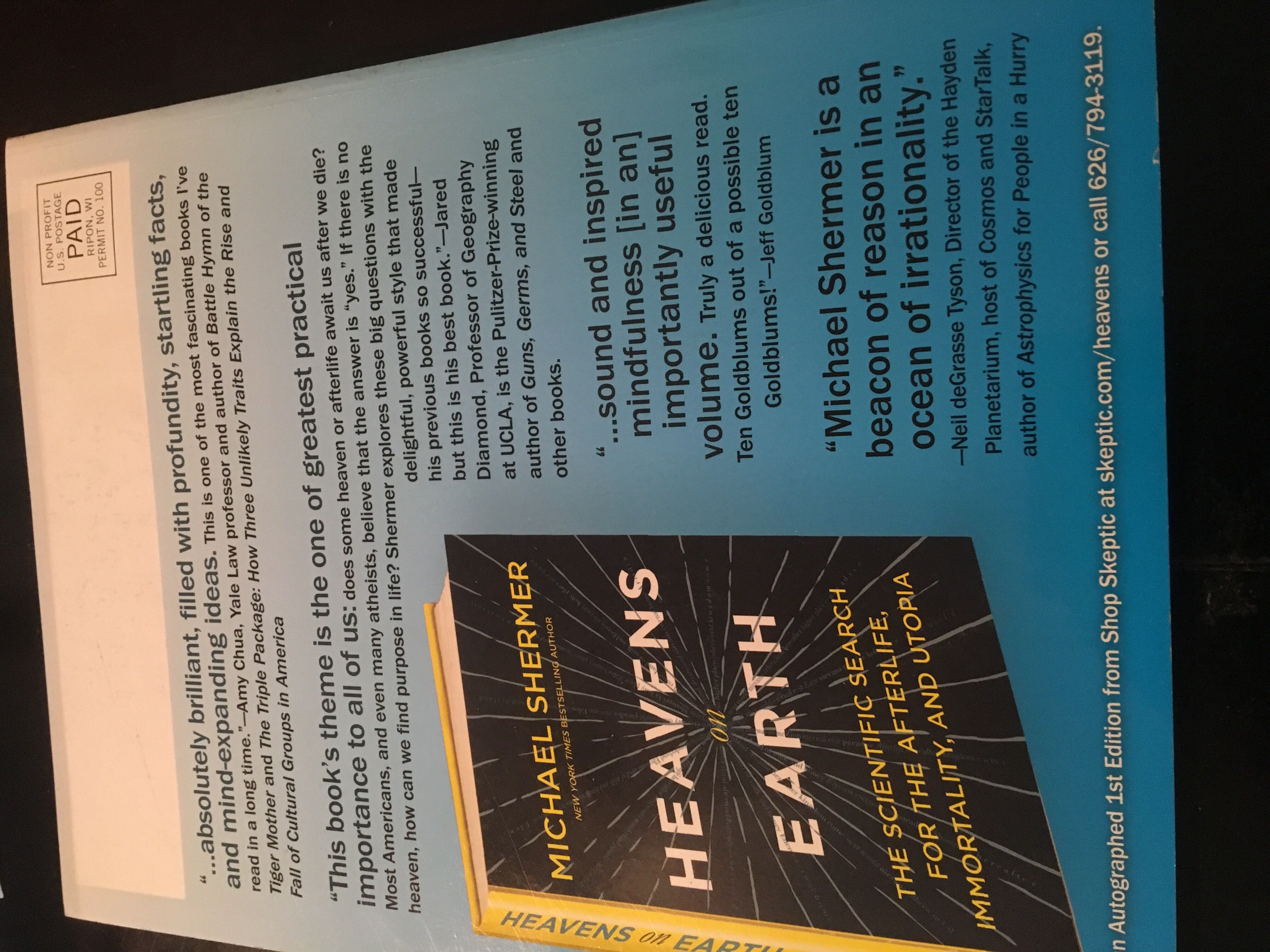 Skeptic   magazine collectible [Barcode 056698823858] - Main Image 2