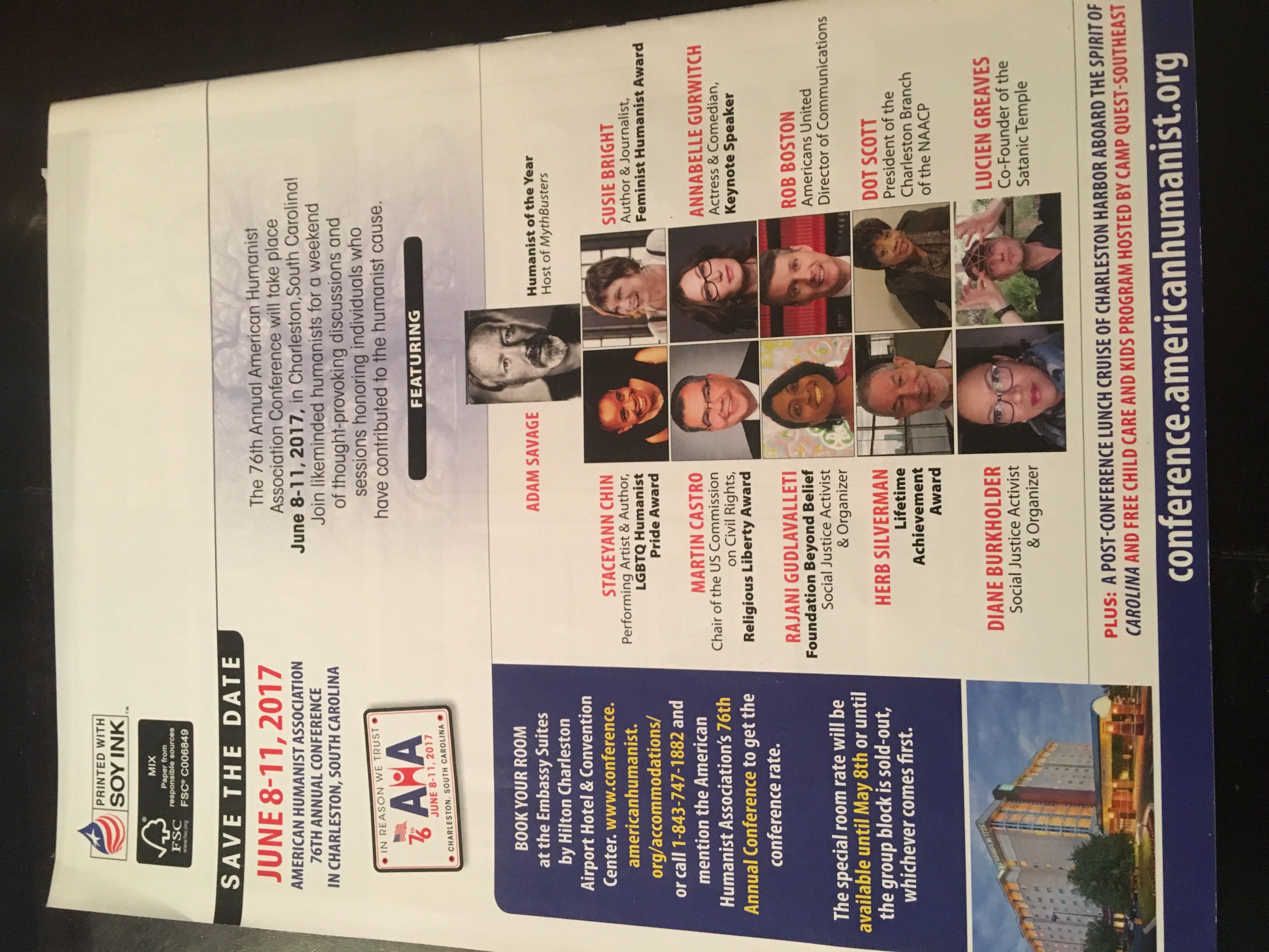 the Humanist  (May) magazine collectible [Barcode 074470293101] - Main Image 2