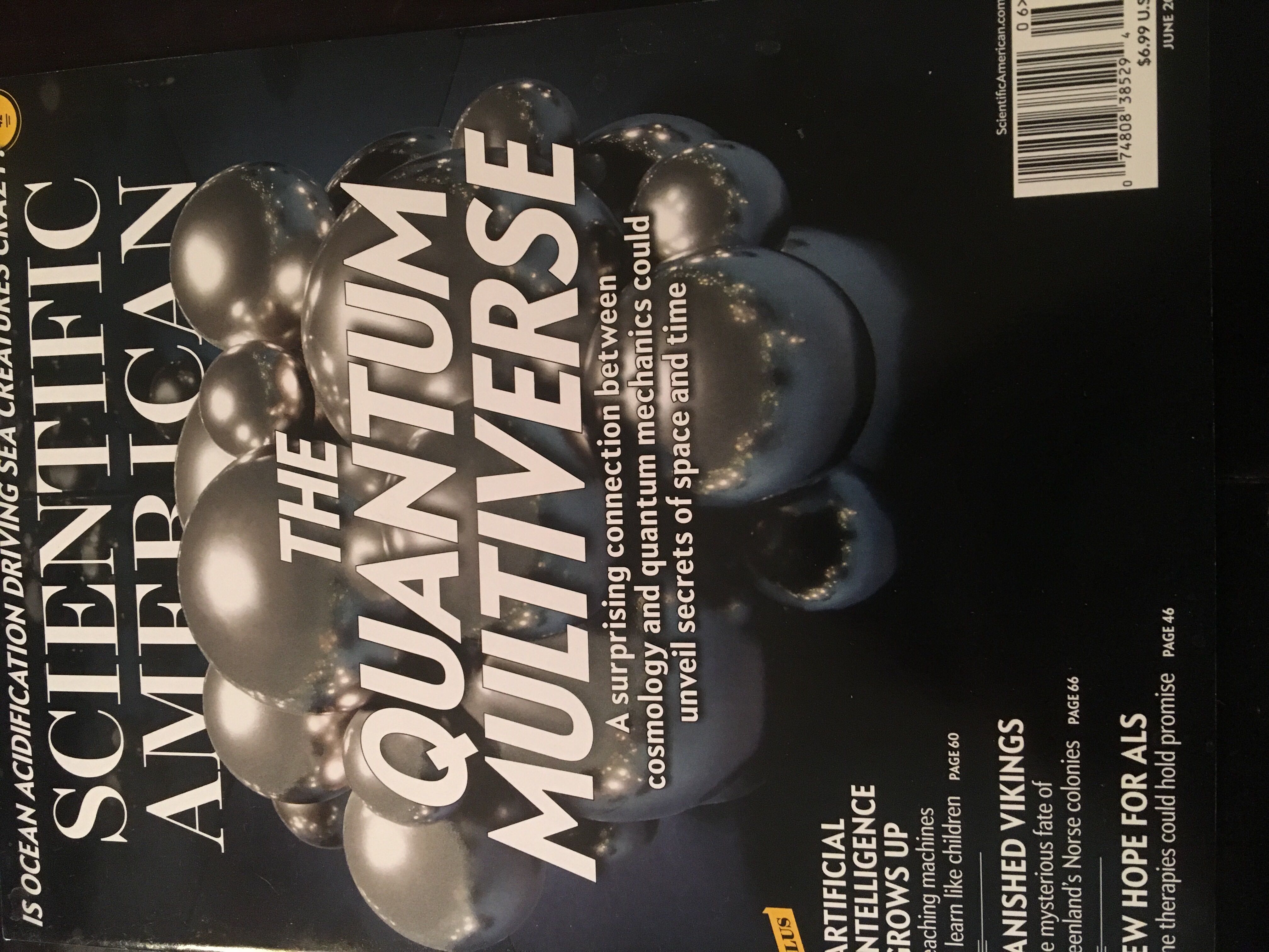 Scientific American   (June) magazine collectible [Barcode 074808385294] - Main Image 1