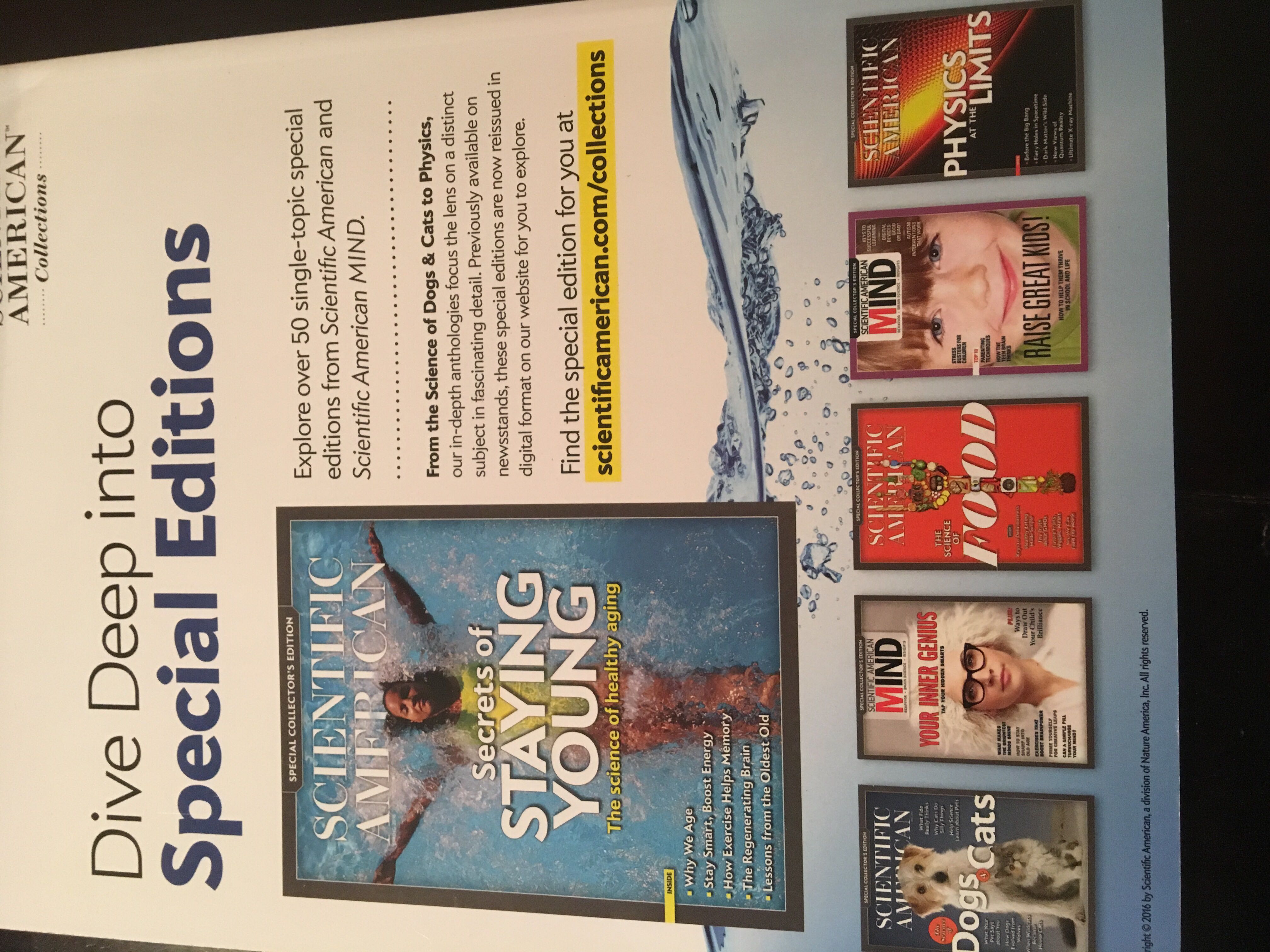 Scientific American Top Science Stories Of 2016  magazine collectible [Barcode 074470385318] - Main Image 2