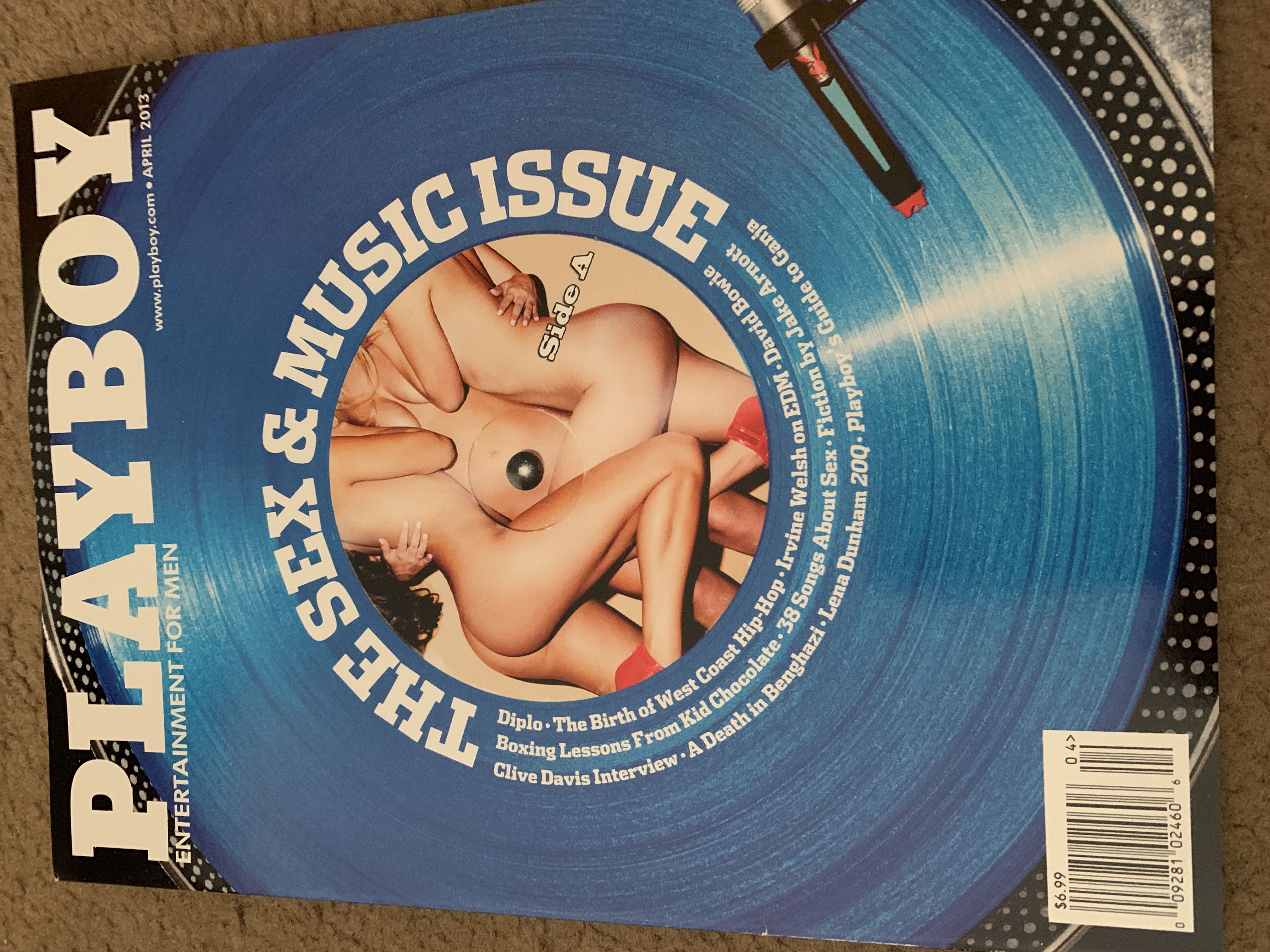 Playboy 2013  (April) magazine collectible [Barcode 009281024606] - Main Image 1