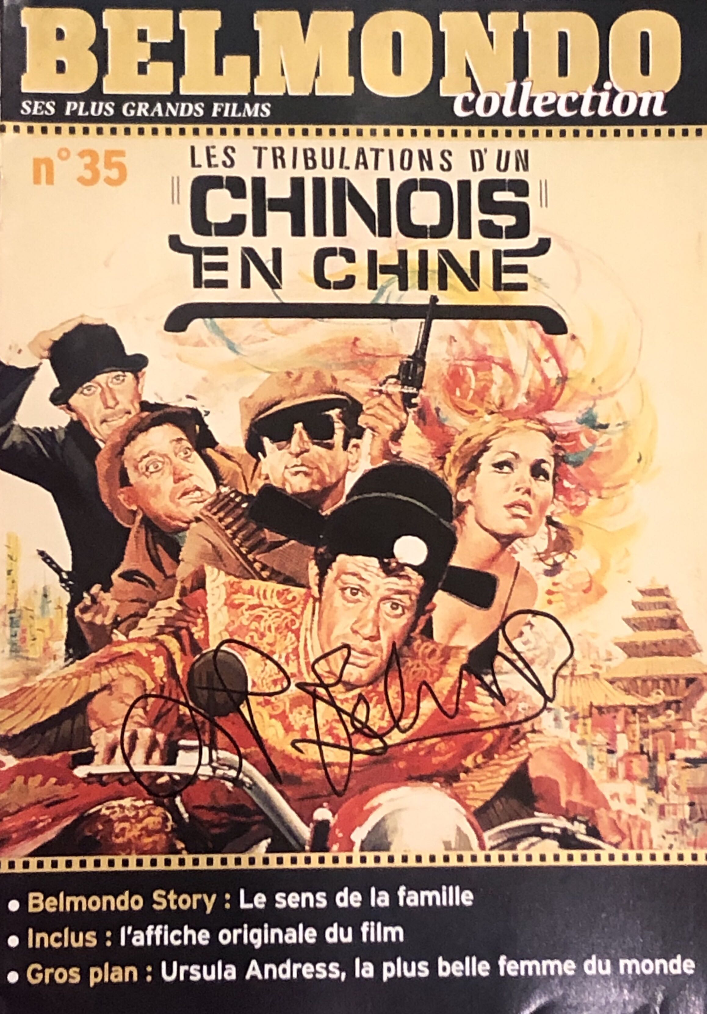 Belmondo Collection : Les Tribulations D’un Chinois En Chine  (June) magazine collectible [Barcode 3780583214991] - Main Image 2
