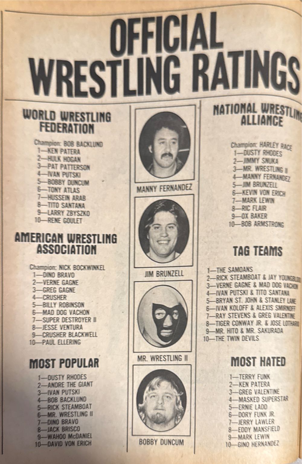 Victory Sports Series Wrestling Summer 1980 Annual  magazine collectible - Main Image 2