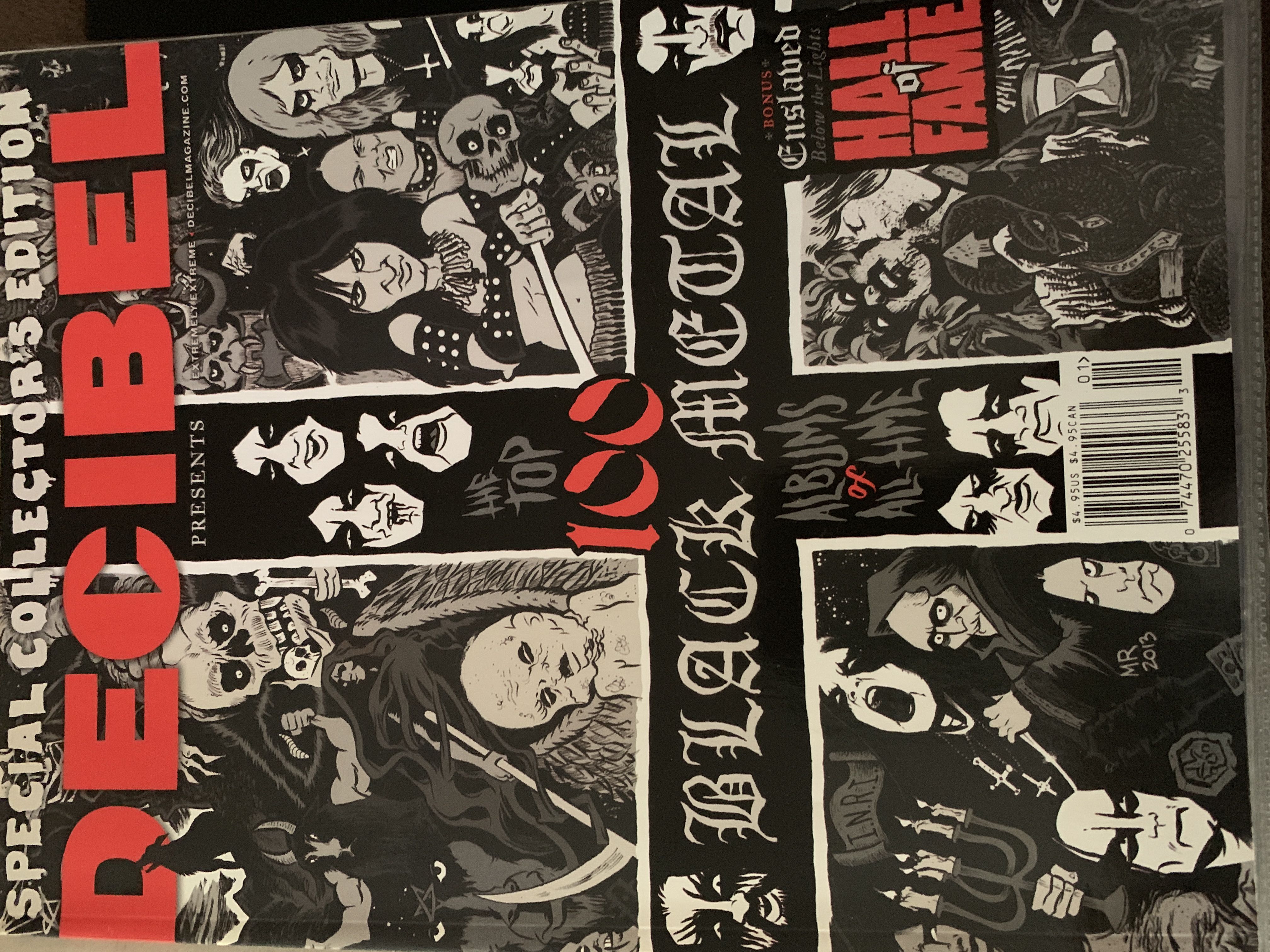 Black Metal-Top 100  magazine collectible [Barcode 074470255833] - Main Image 1