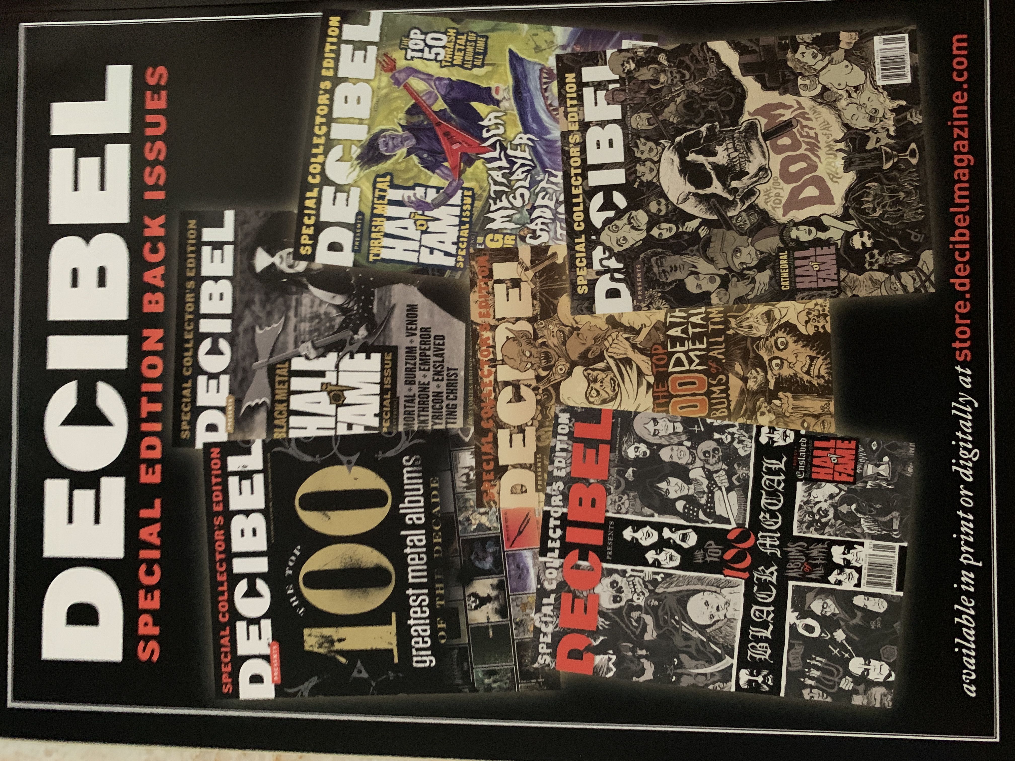 The Top 100 Old School Metal Albums Of All Time  magazine collectible [Barcode 074470255833] - Main Image 2