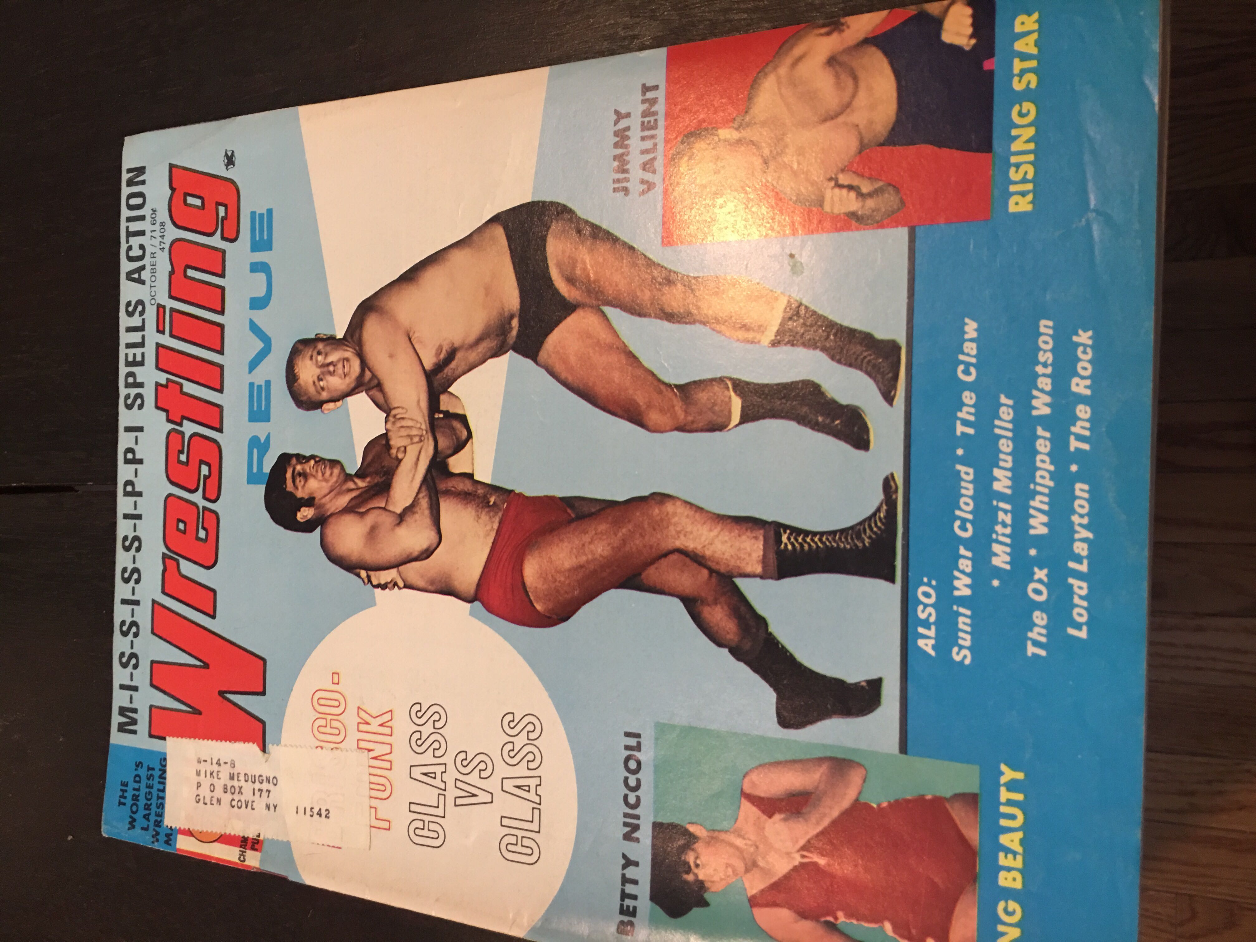 Wrestling Revue April 1962