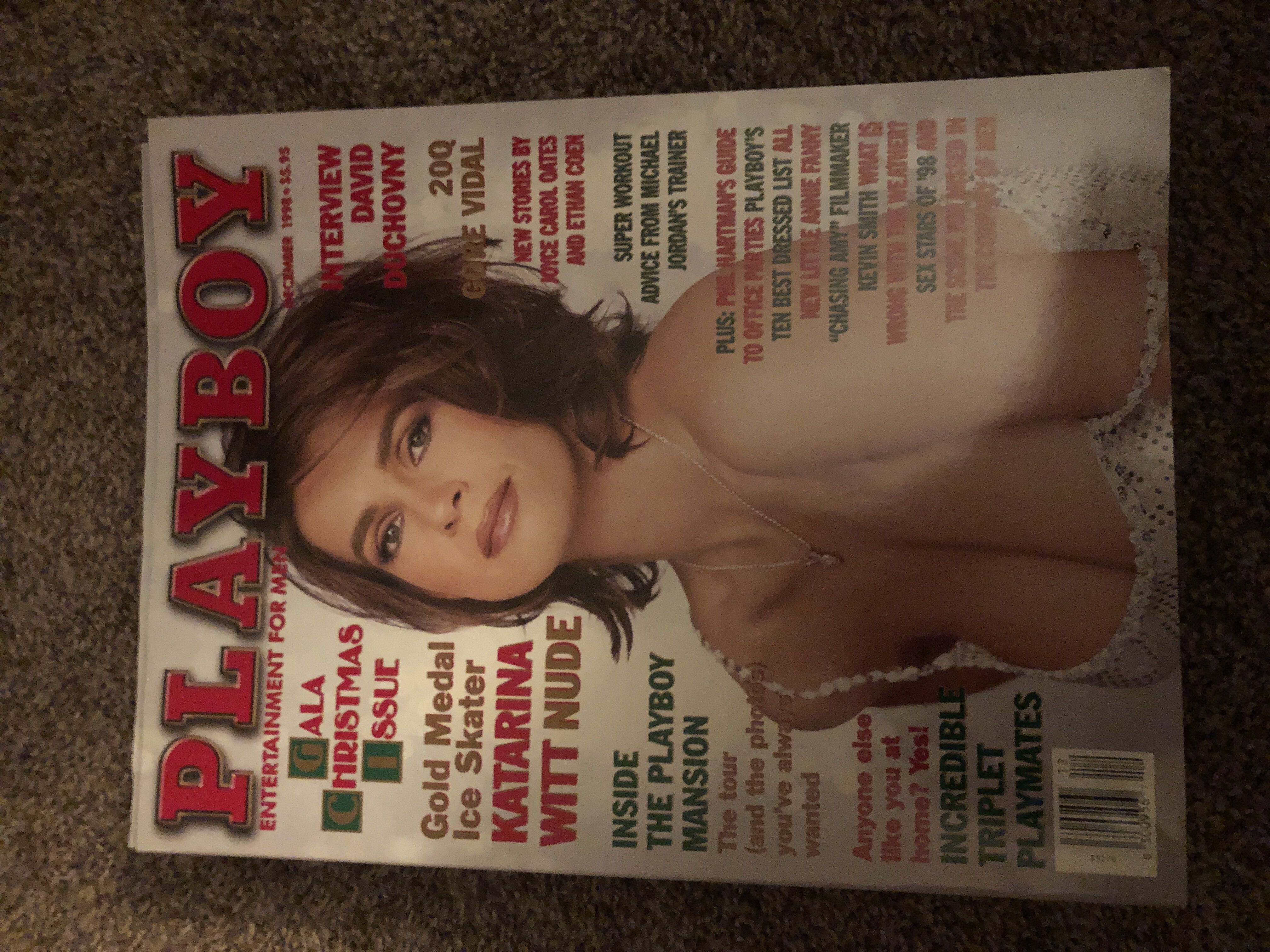 Playboy 1998  (December) magazine collectible [Barcode 03009567] - Main Image 1