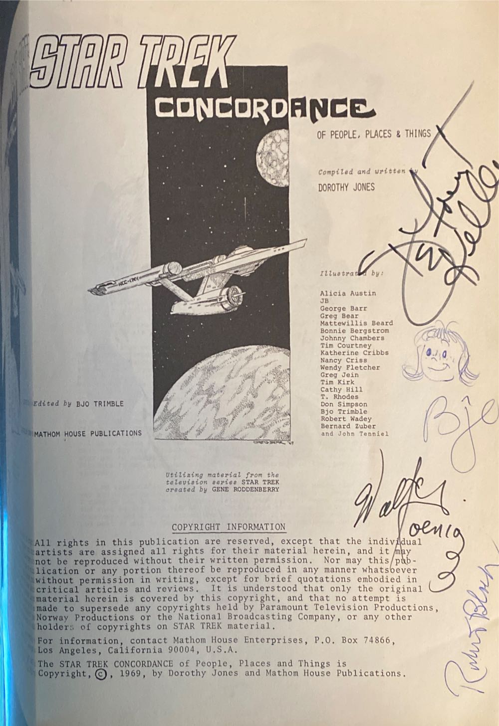 Star Trek Concordance  magazine collectible - Main Image 2