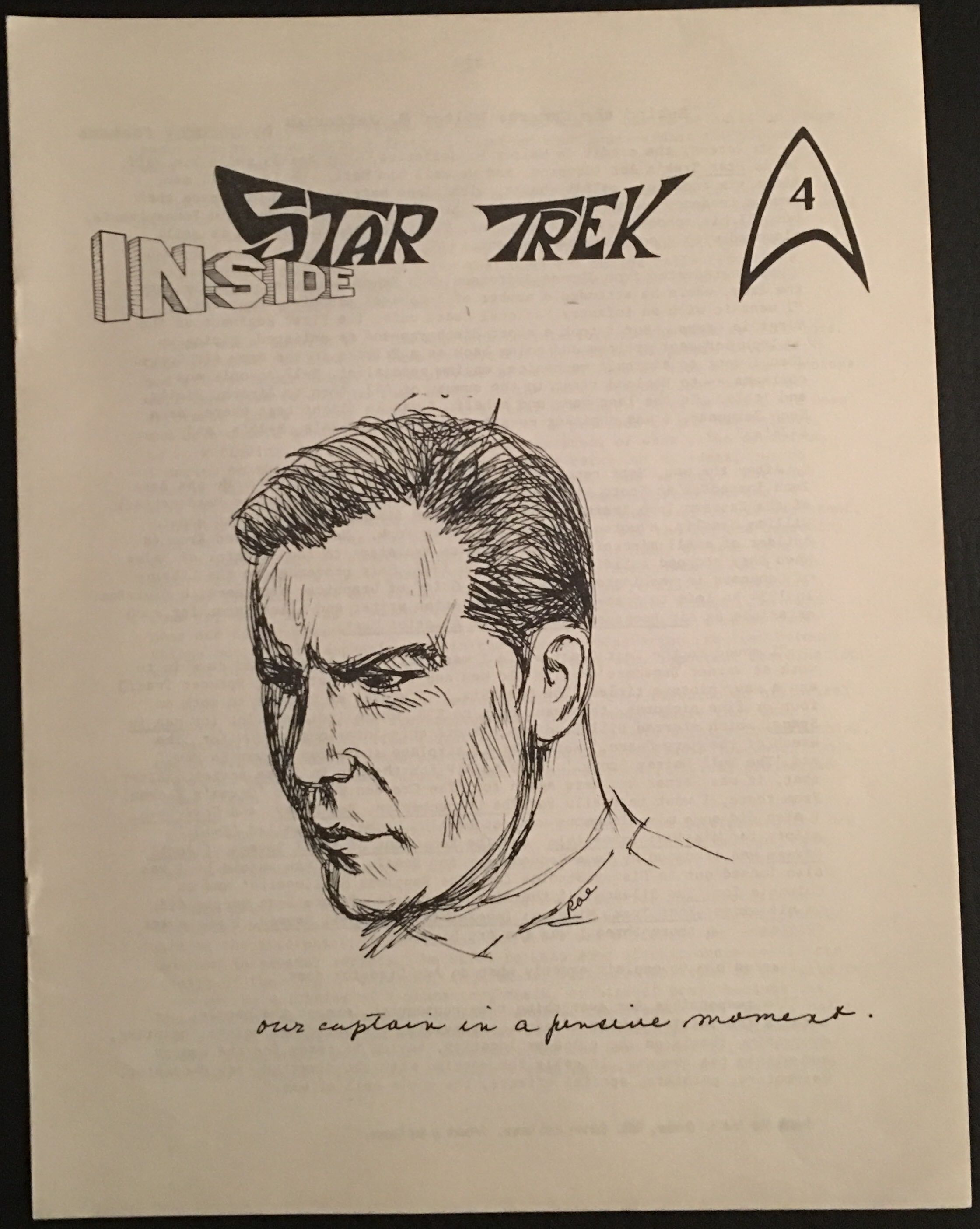 Inside Star Trek 4  (October) magazine collectible - Main Image 1