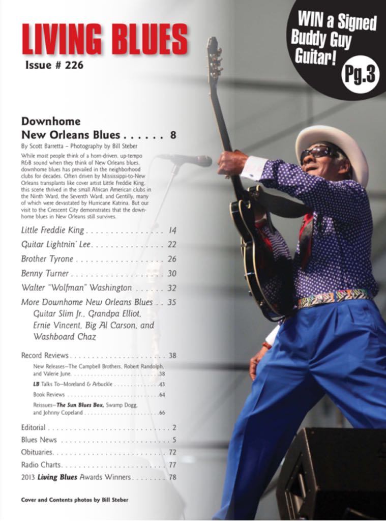 Living Blues  (July) magazine collectible - Main Image 2