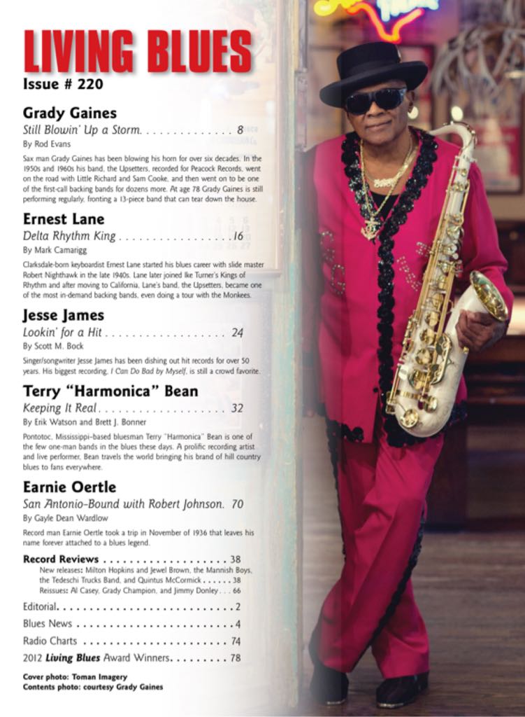 Living Blues  (July) magazine collectible - Main Image 2