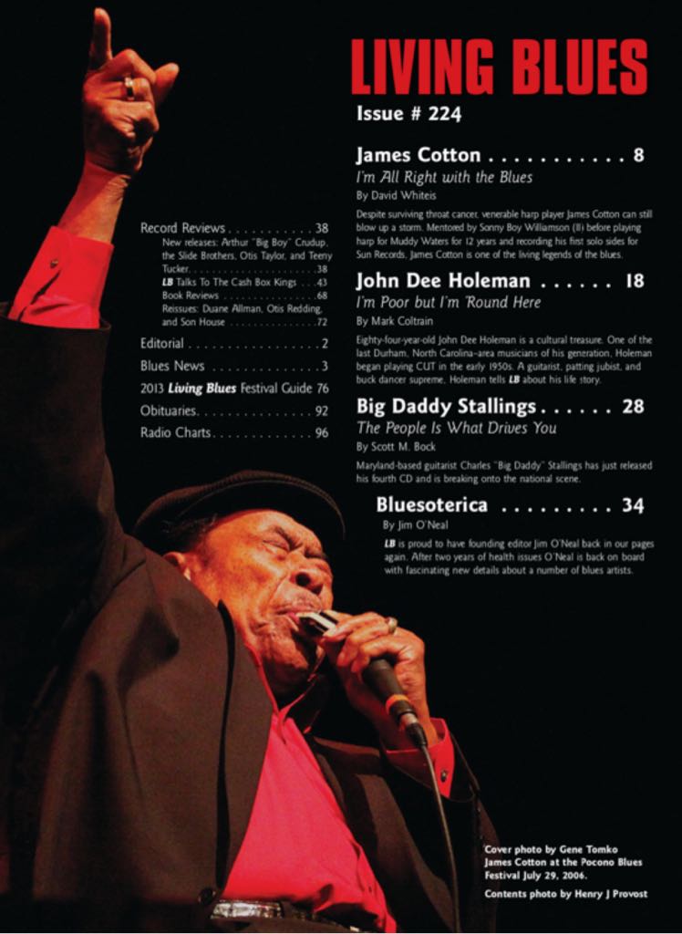 Living Blues  (March) magazine collectible - Main Image 2