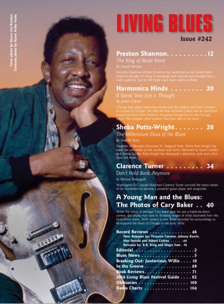 Living Blues  (March) magazine collectible - Main Image 2