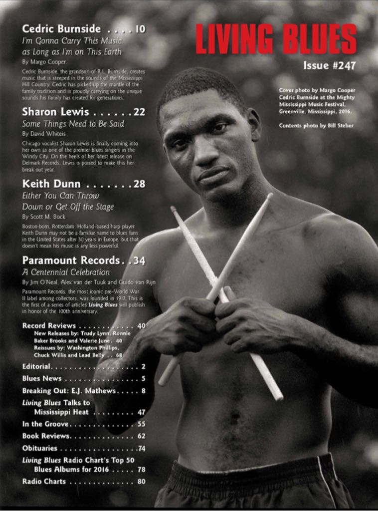 Living Blues  (January) magazine collectible - Main Image 2