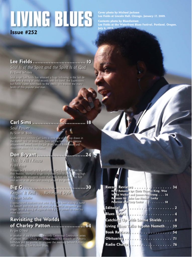 Living Blues  (November) magazine collectible - Main Image 2