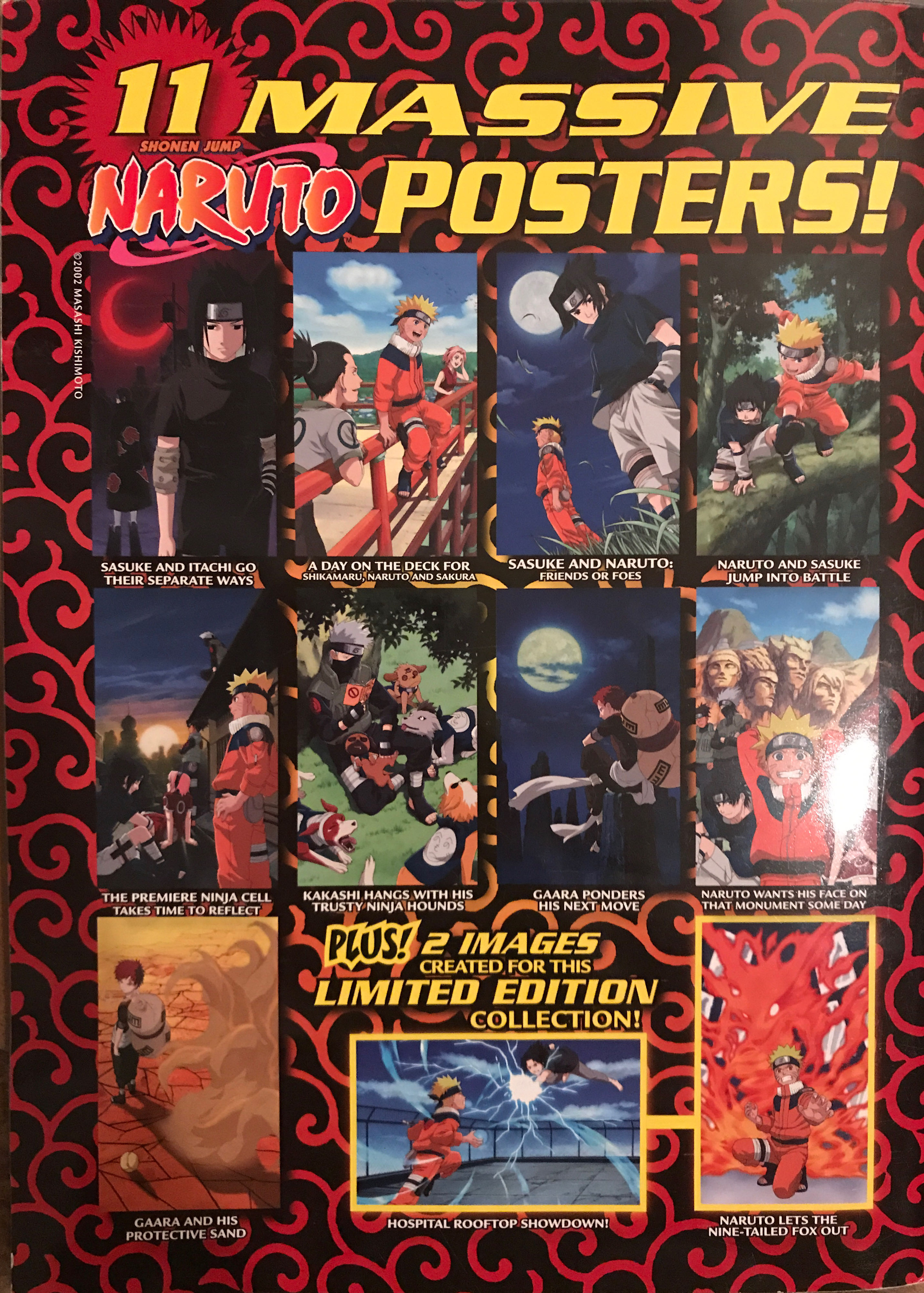 Naruto Posterzine  (December) magazine collectible [Barcode 071658018471] - Main Image 2