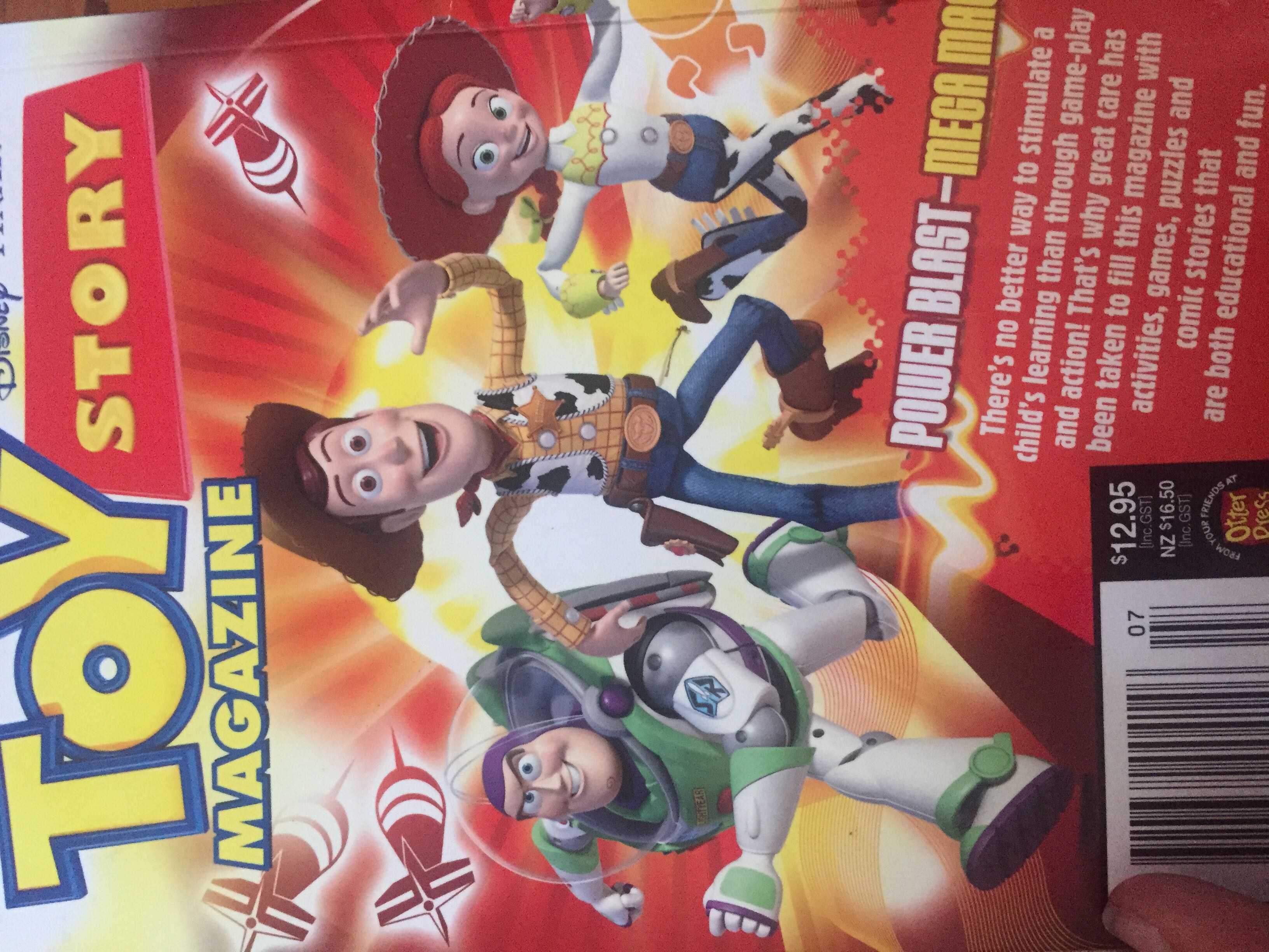 Toy Story Magazine Power Blast Mega Mag  magazine collectible [Barcode 9324632004146] - Main Image 4