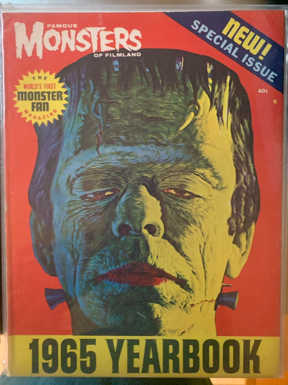 Famous Monsters Of Filmland 1965 Yearbook  magazine collectible - Main Image 2