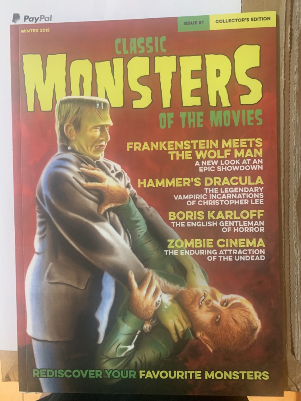 Classic Monsters Of The Movies 1 (December) magazine collectible - Main Image 1
