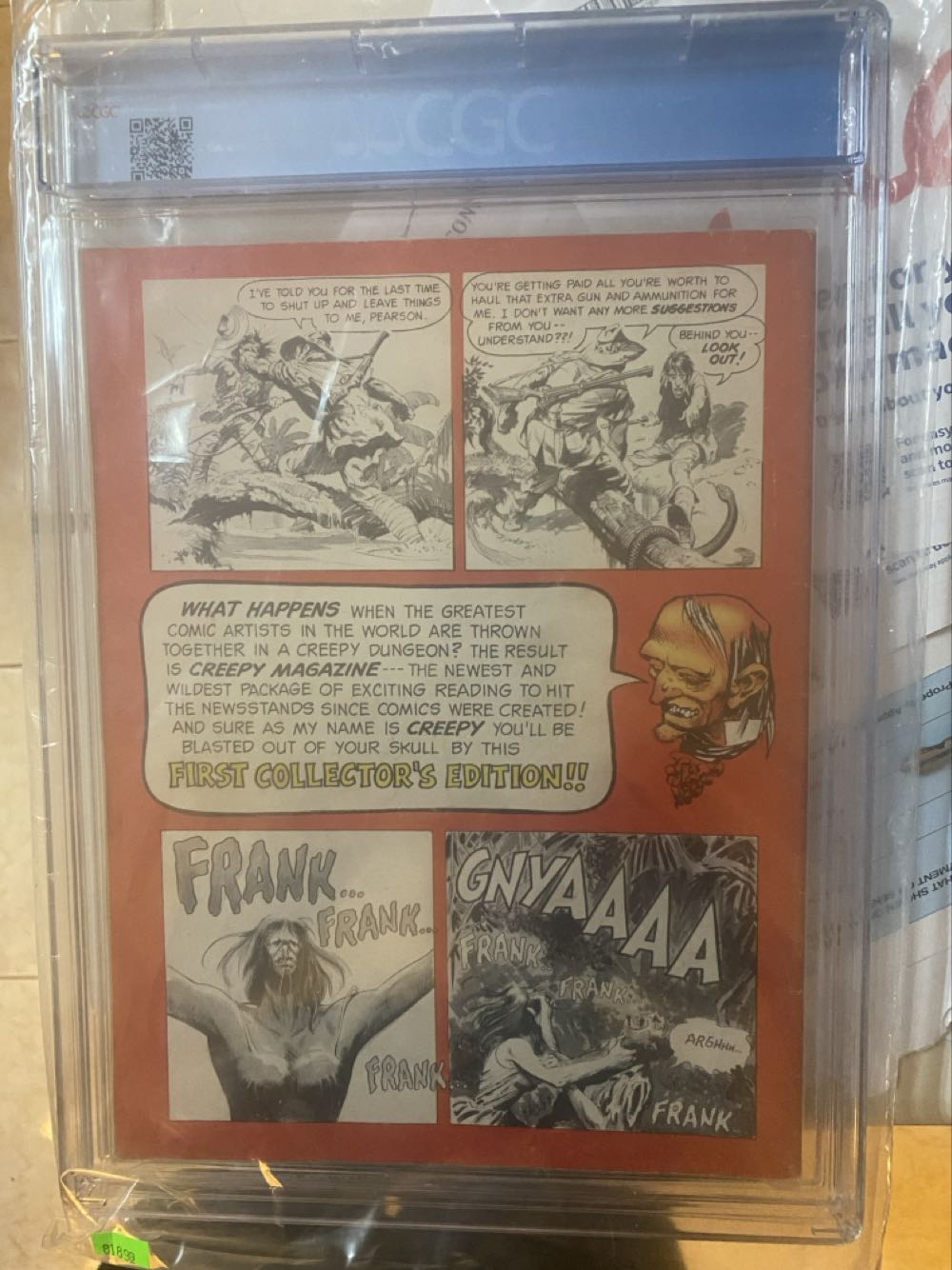 Creepy 1  (March) magazine collectible - Main Image 2