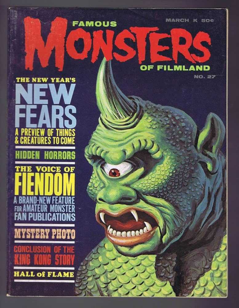Famous Monsters Of Filmland 27 (March) magazine collectible - Main Image 1