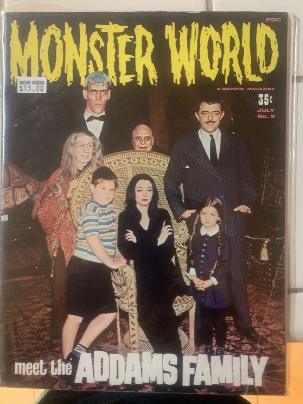 Monster World 9 FM 78  (July) magazine collectible - Main Image 2