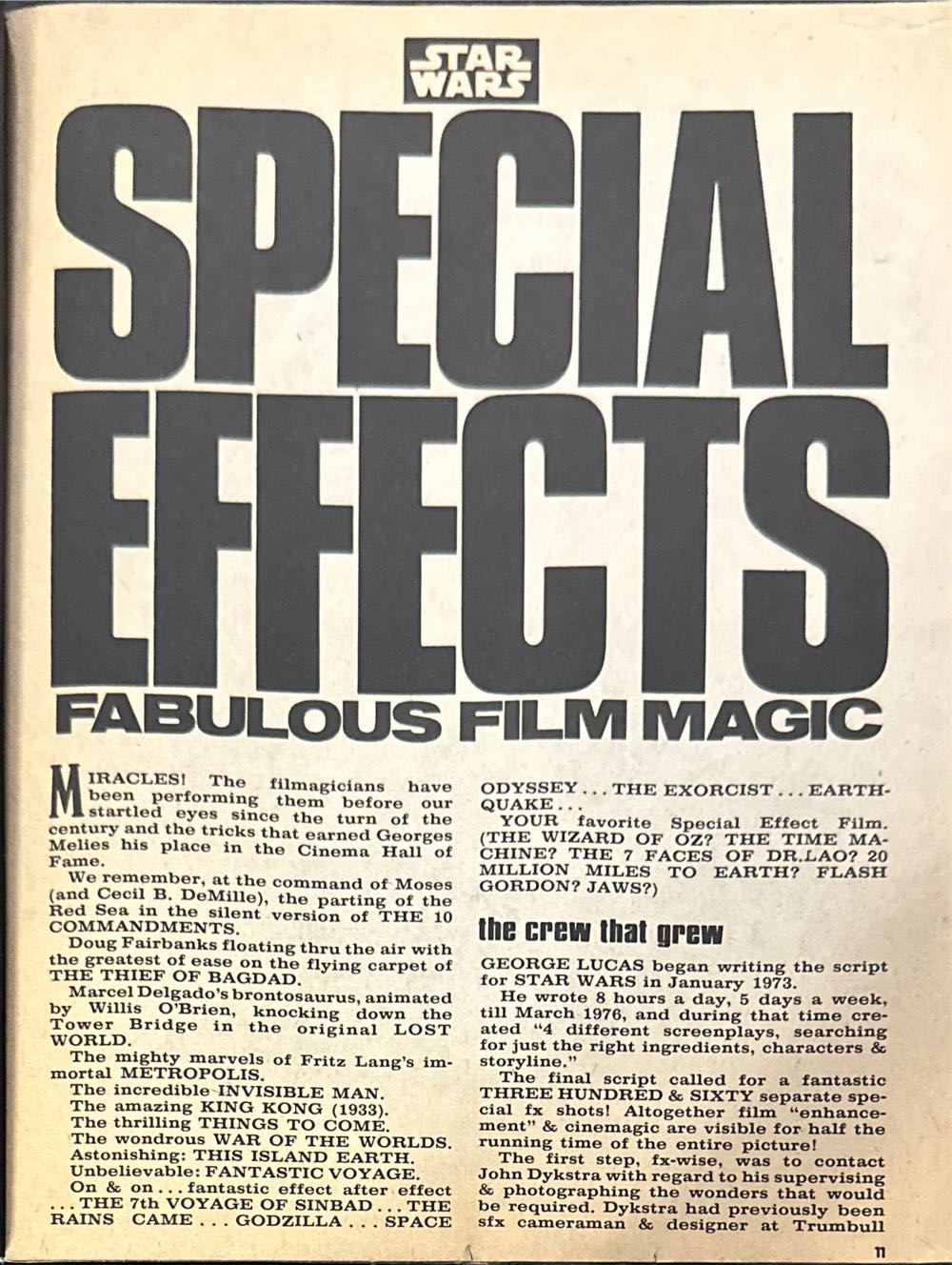 Famous Monsters Star Wars Spectacular  magazine collectible - Main Image 4