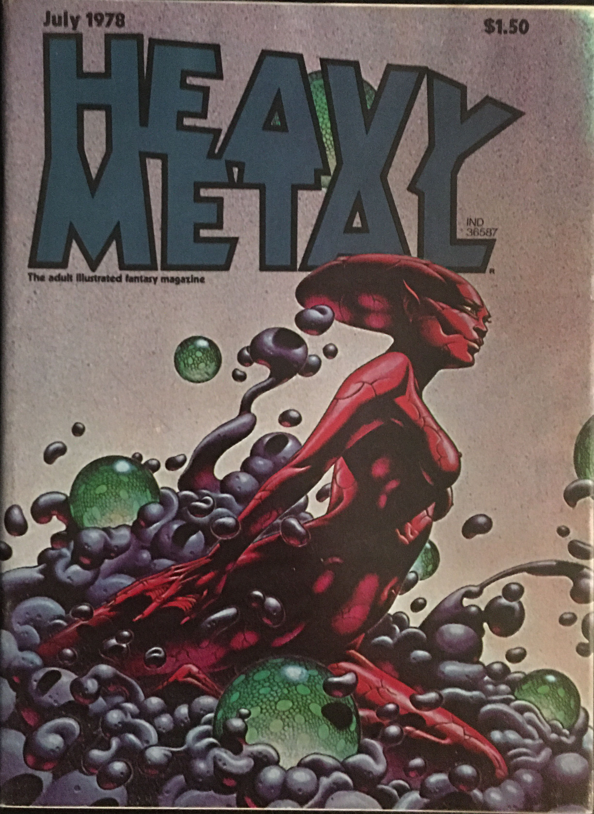 Heavy Metal  (July) magazine collectible - Main Image 1