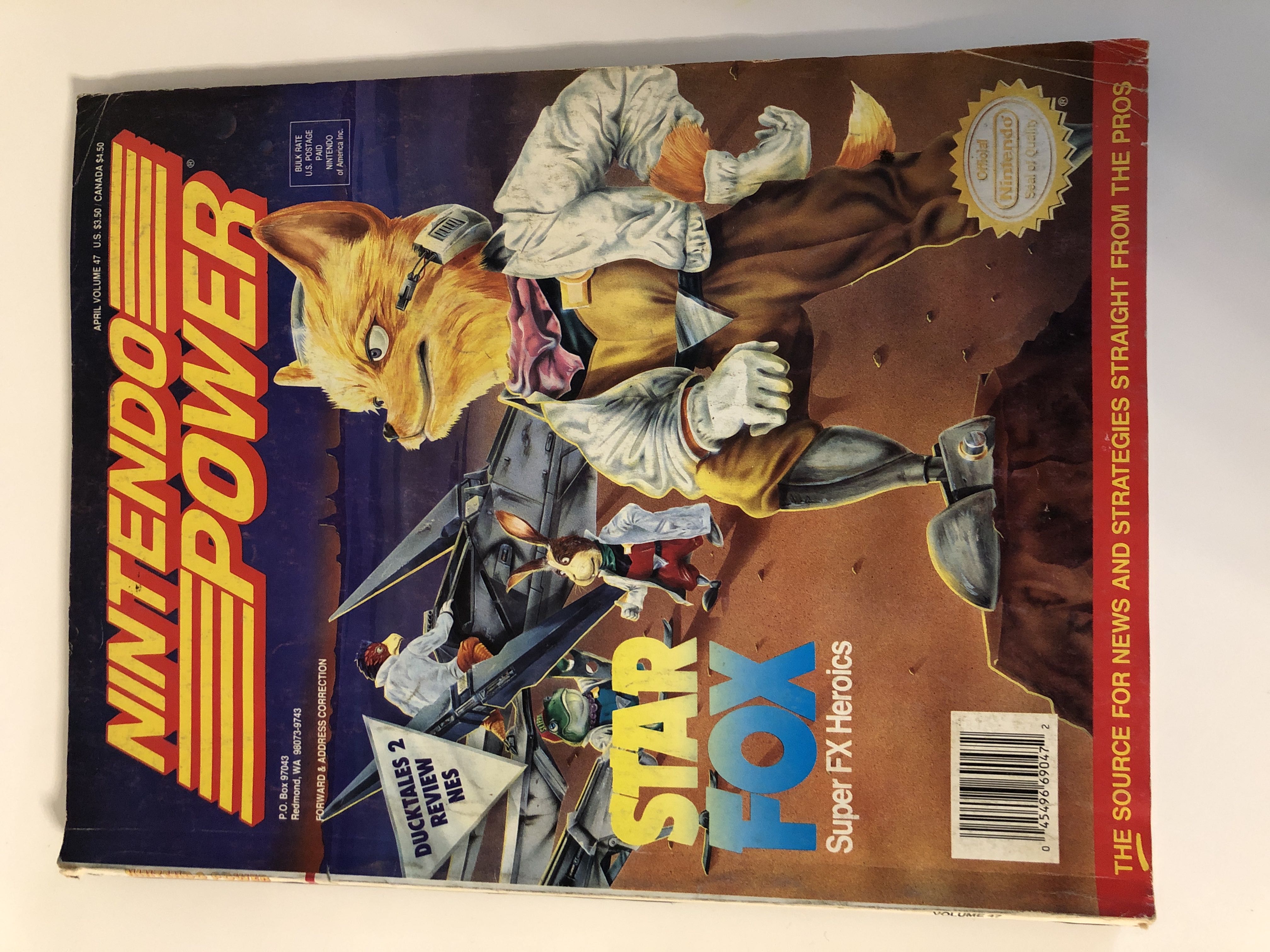 Nintendo Power 47  (April) magazine collectible [Barcode 045496690472] - Main Image 1