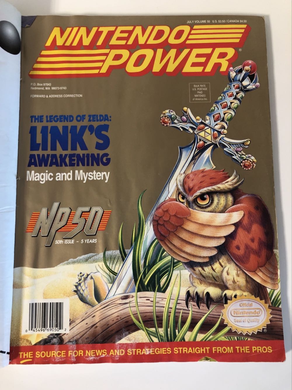Nintendo Power 55  (December) magazine collectible [Barcode 045496690557] - Main Image 2