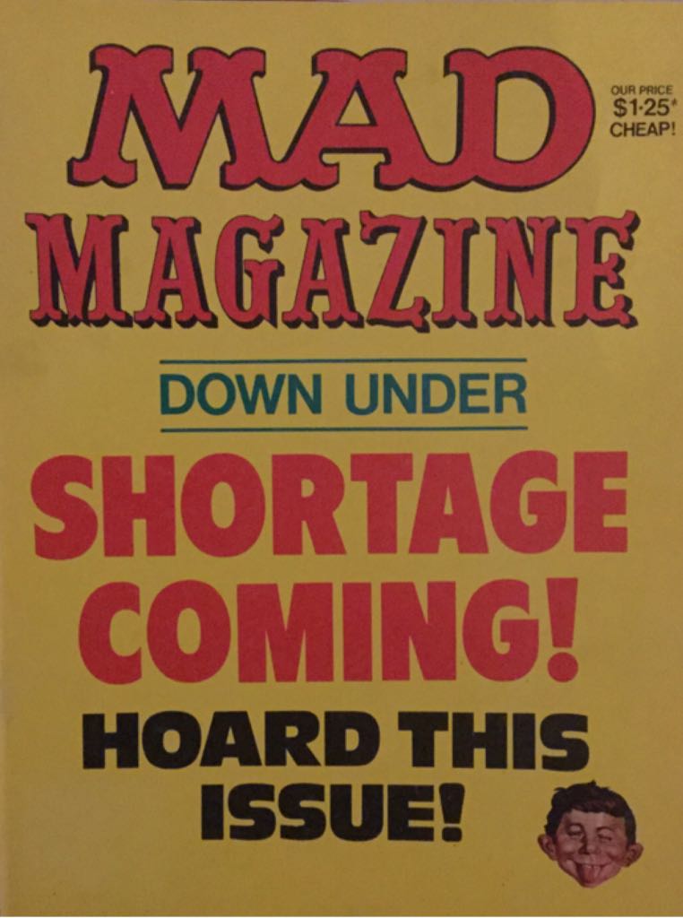 MAD (Australian) Magazine Down Under magazine collectible - Main Image 1