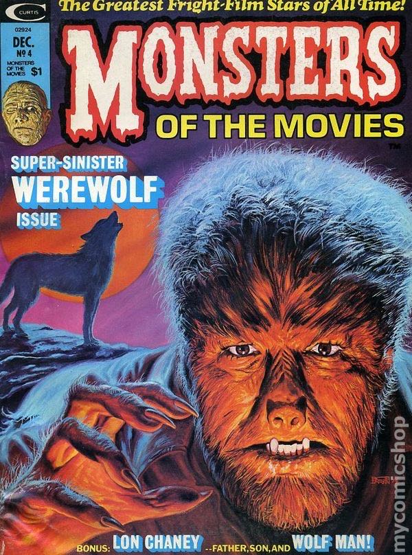 Monsters Of The Movies 4  (December) magazine collectible - Main Image 1