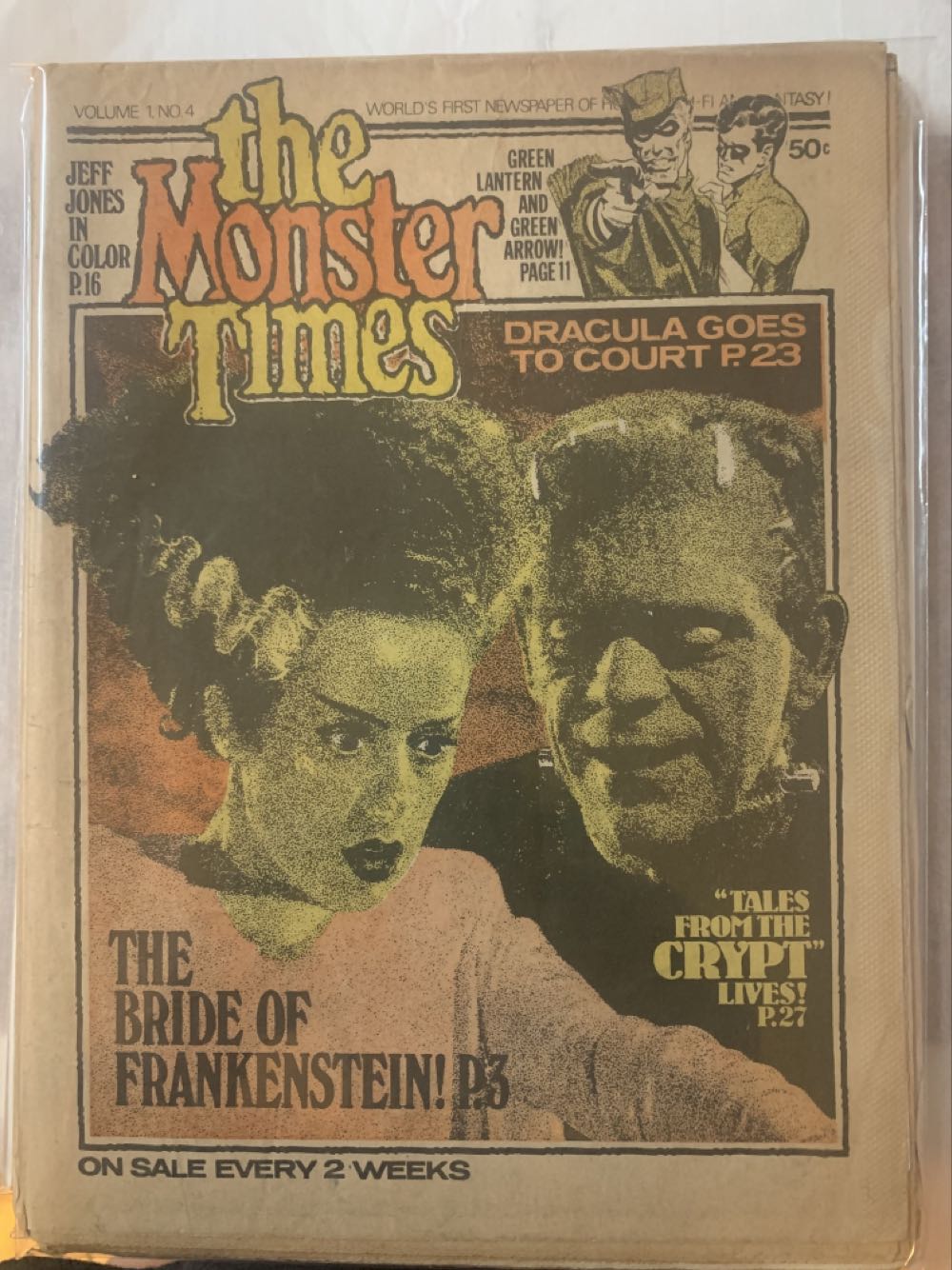 The Monster Times  (March) magazine collectible - Main Image 2