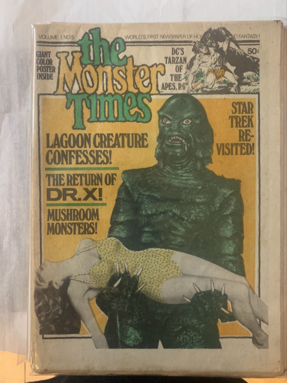 The Monster Times 5  (March) magazine collectible - Main Image 2