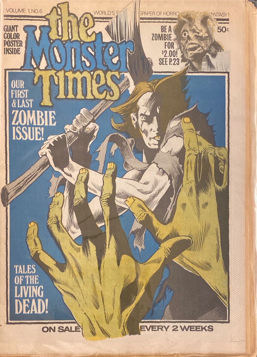 The Monster Times  (April) magazine collectible - Main Image 2