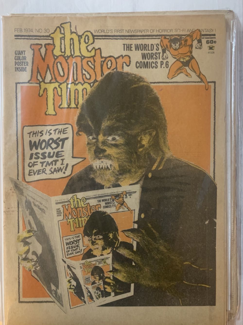 The Monster Times 30  (February) magazine collectible - Main Image 2