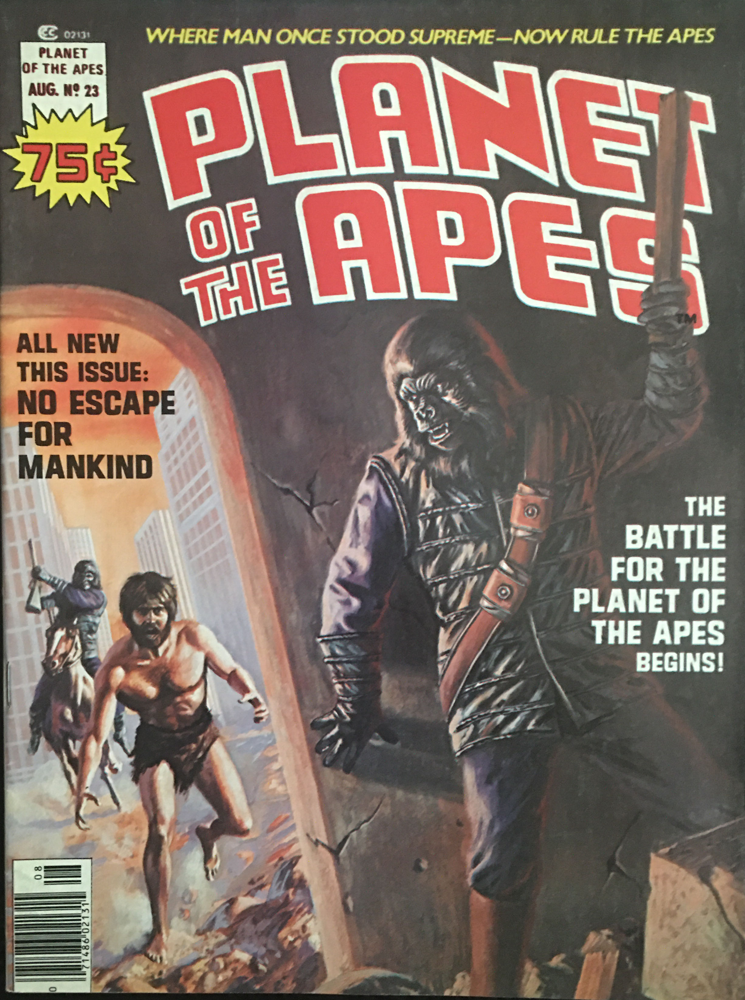 Planet Of The Apes 23  (August) magazine collectible - Main Image 1