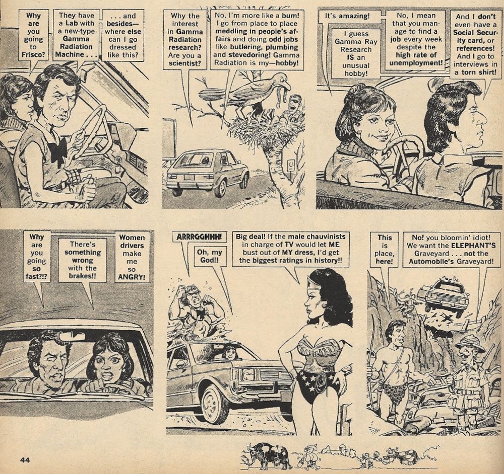 Mad 204  (January) magazine collectible [Barcode 070989332300] - Main Image 4