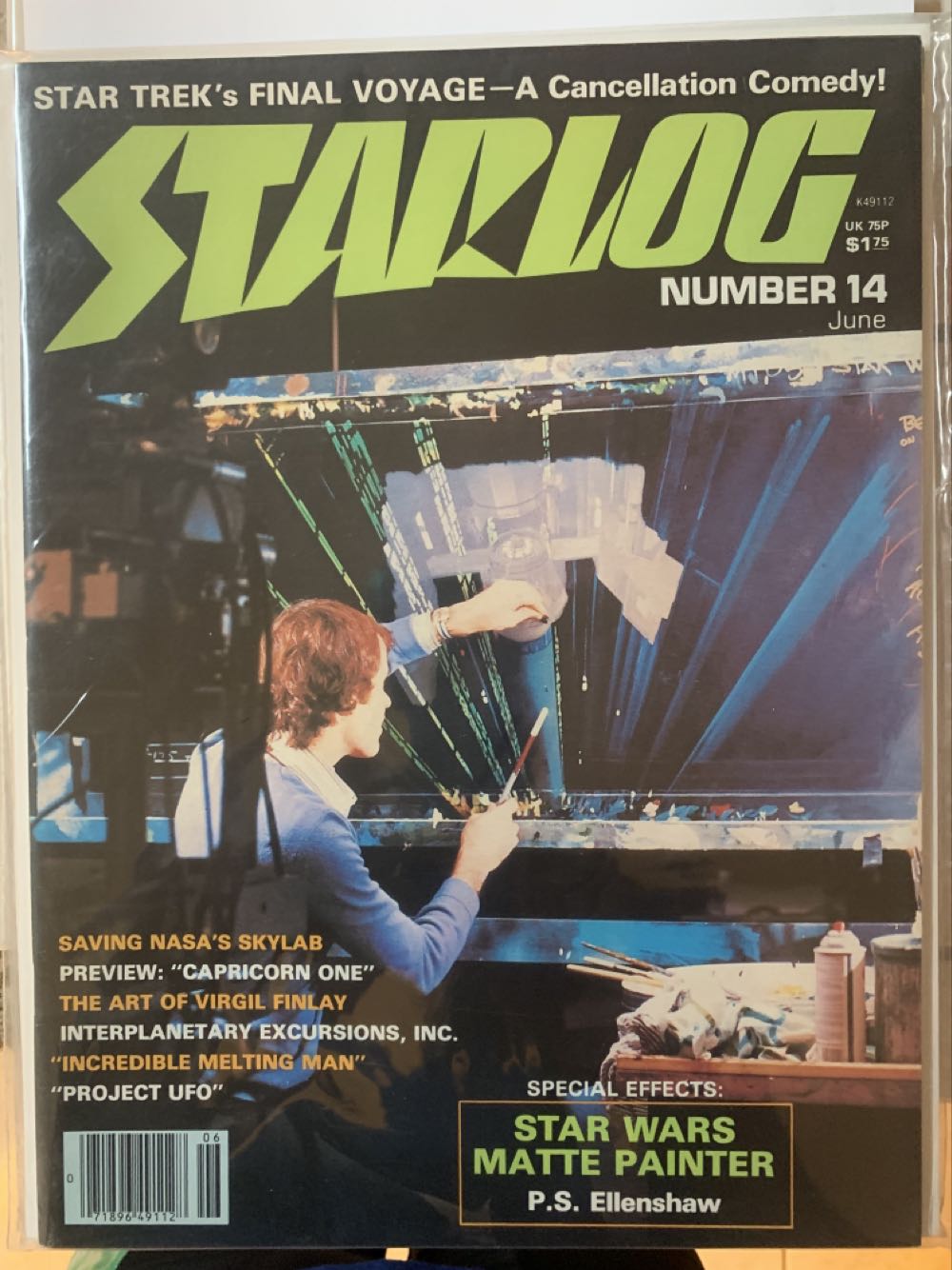 Starlog 14  (June) magazine collectible - Main Image 2