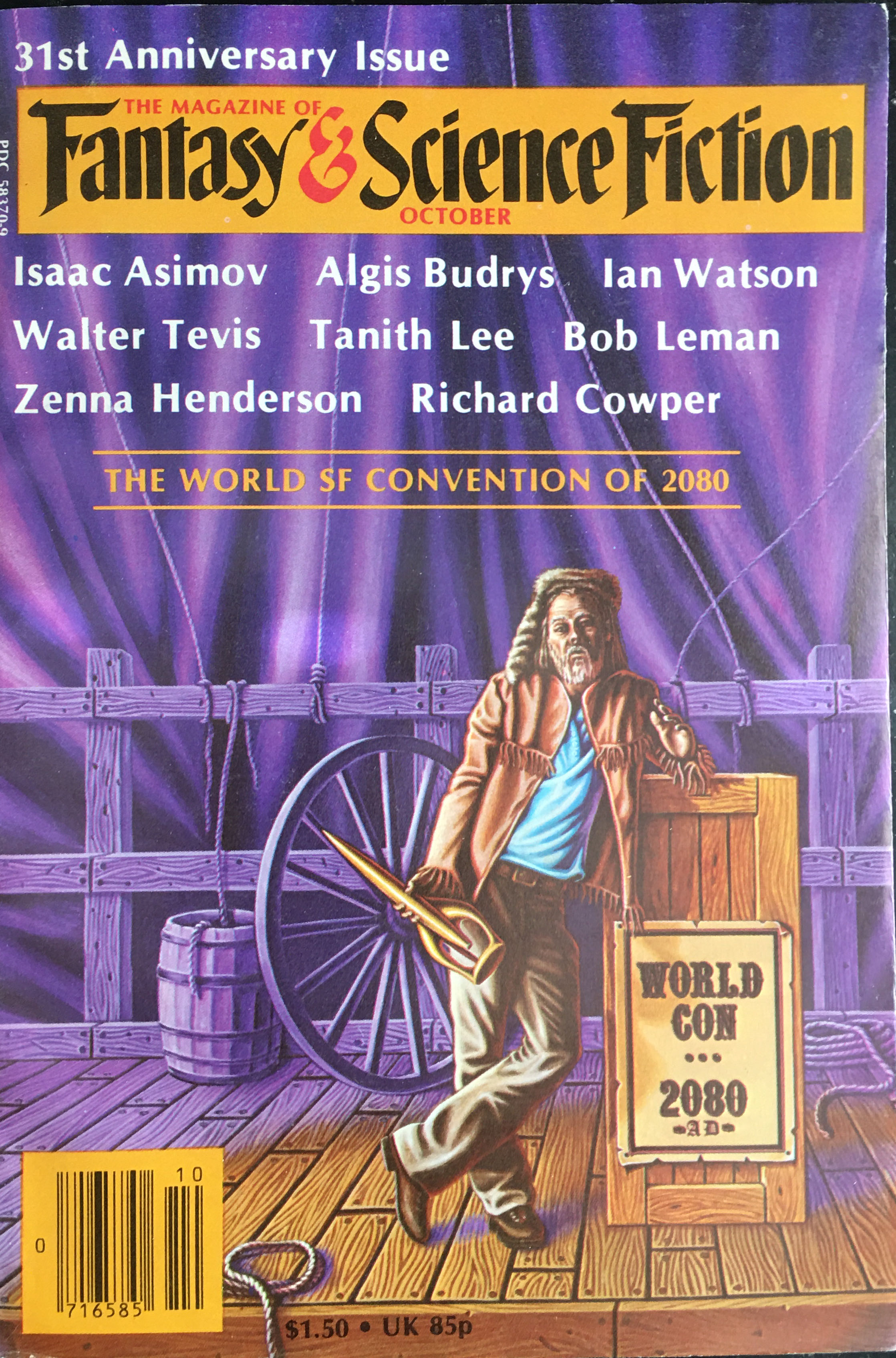 The Magazine Of Fantasy And Science Fiction 353  (October) magazine collectible - Main Image 1