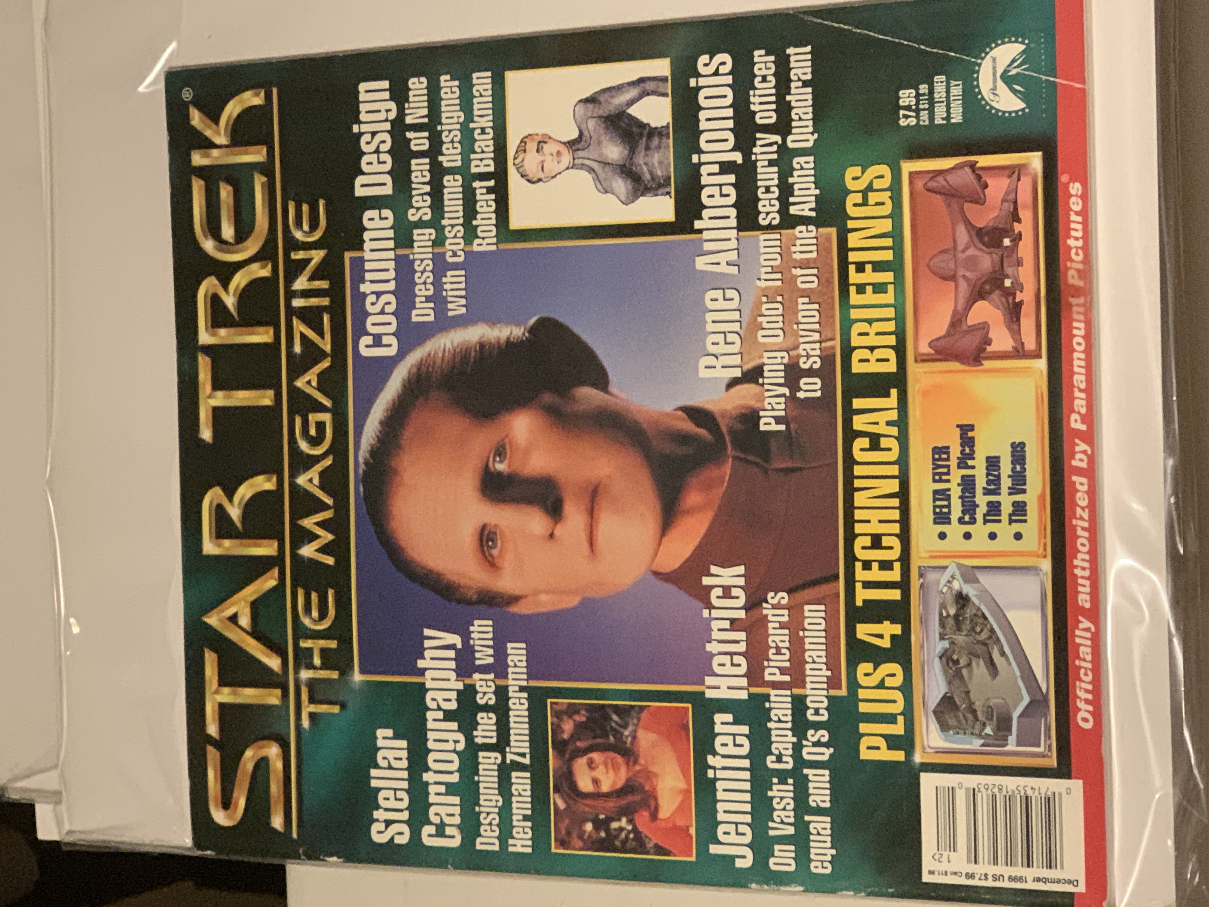 Star Trek The Magazine Vol. 1 Issue. 8  (December) magazine collectible [Barcode 071435182630] - Main Image 1