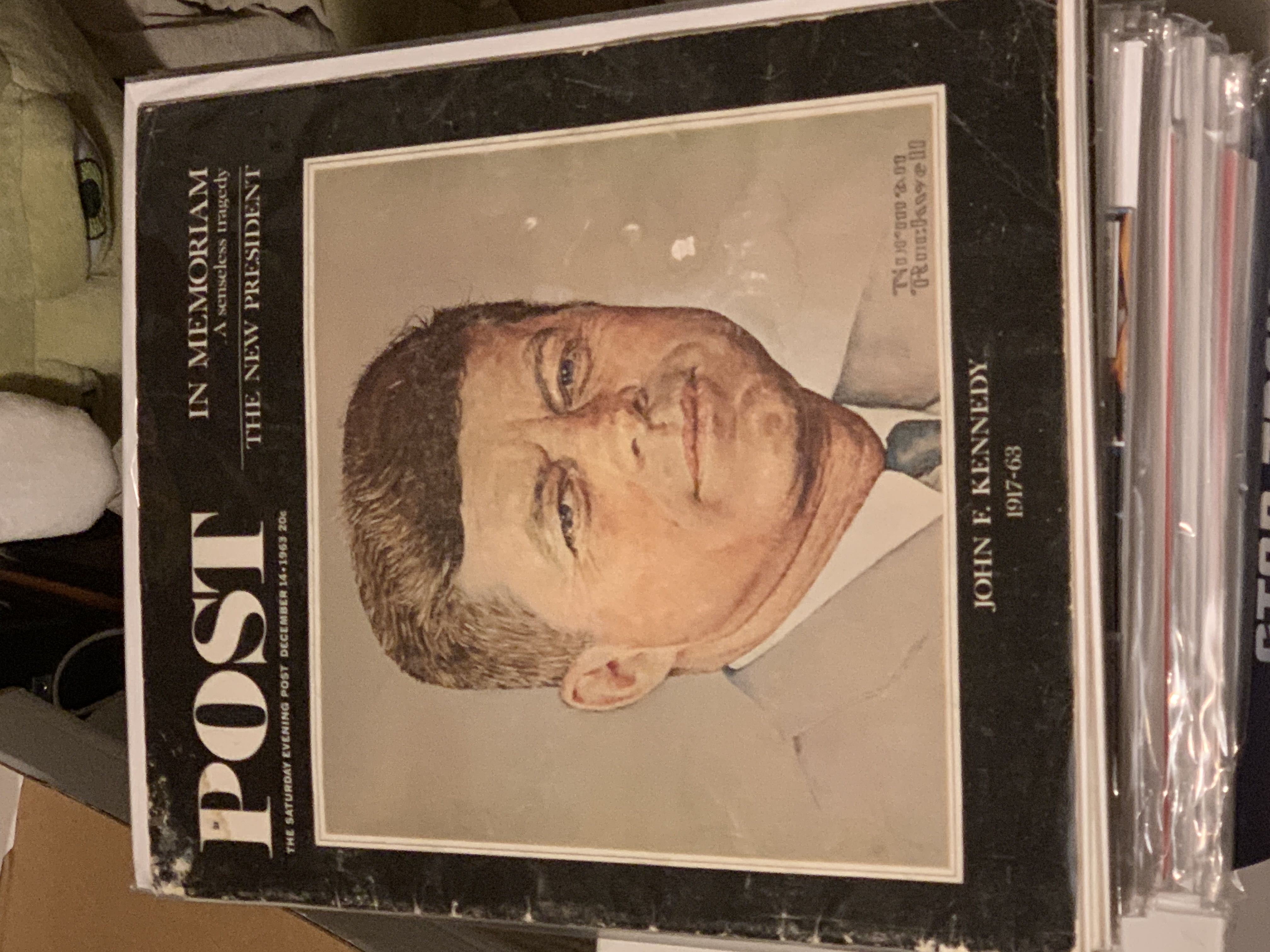 Saturday Evening Post (December) magazine collectible - Main Image 1