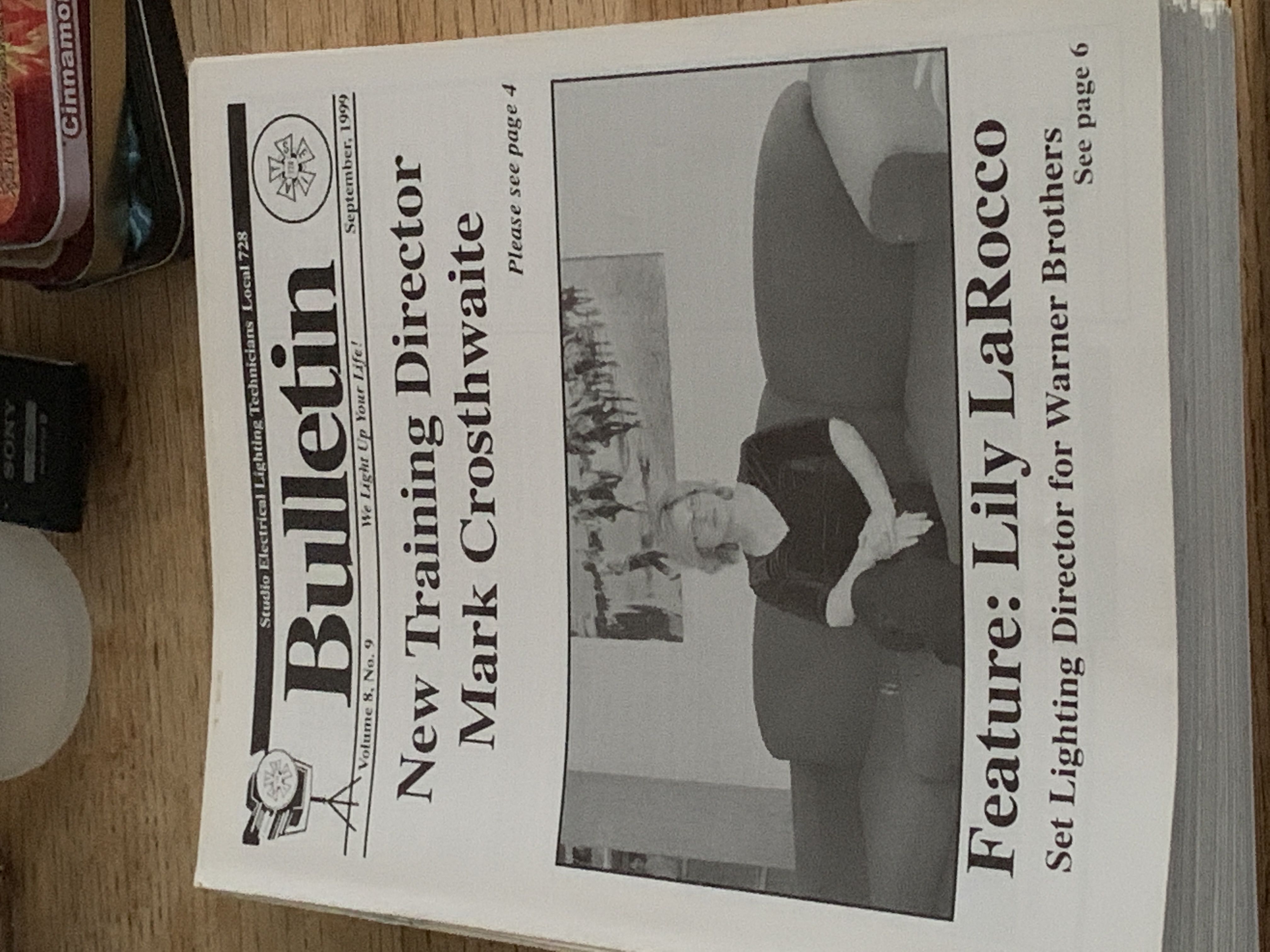 IATSE Local 728 Bulletin