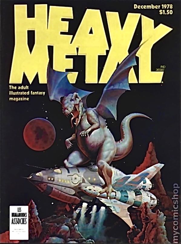 Heavy Metal  (December) magazine collectible - Main Image 1