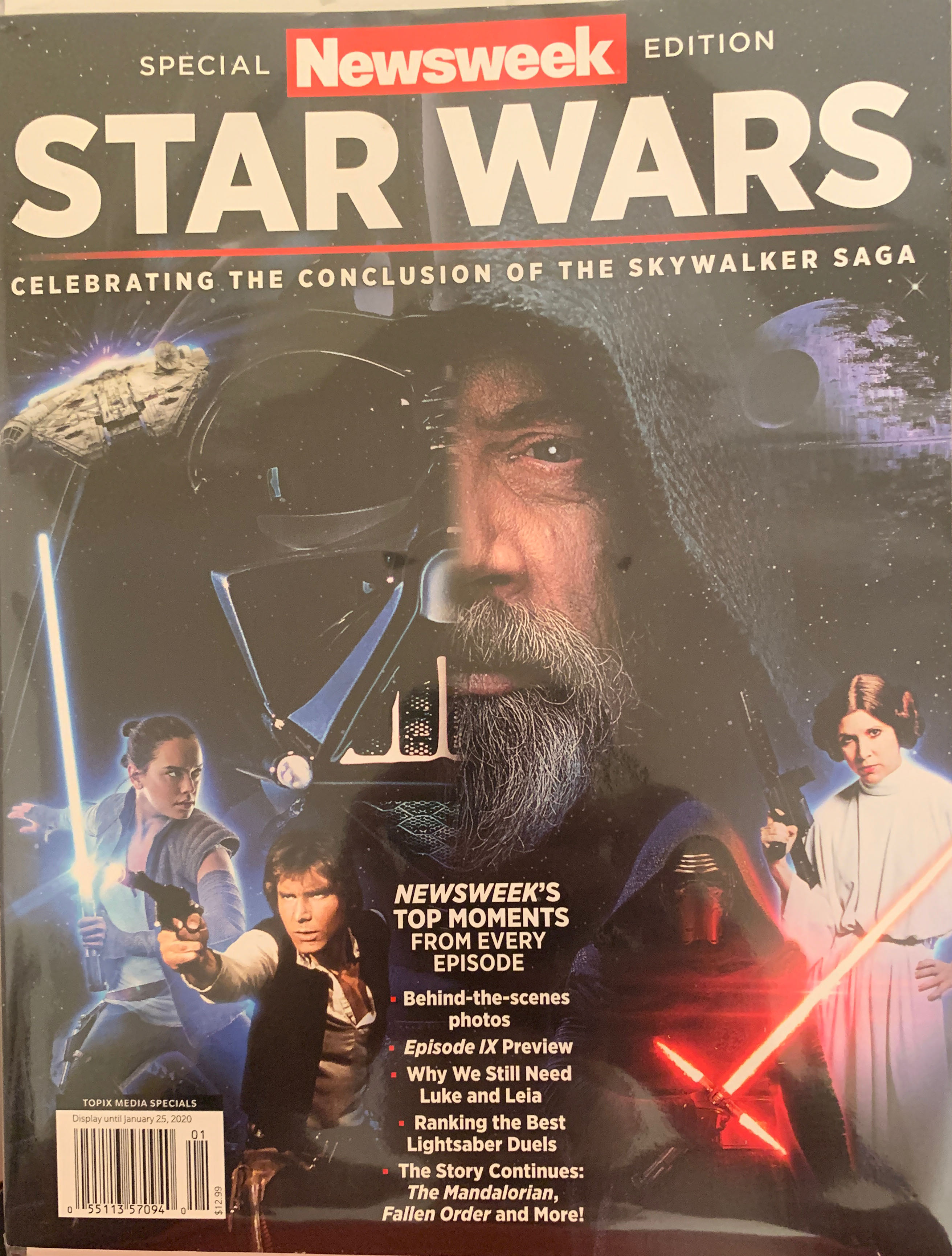 Newsweek: Star Wars - Celebrating The Conclusion Of The Skywalker Saga  (January) magazine collectible [Barcode 055113570940] - Main Image 1