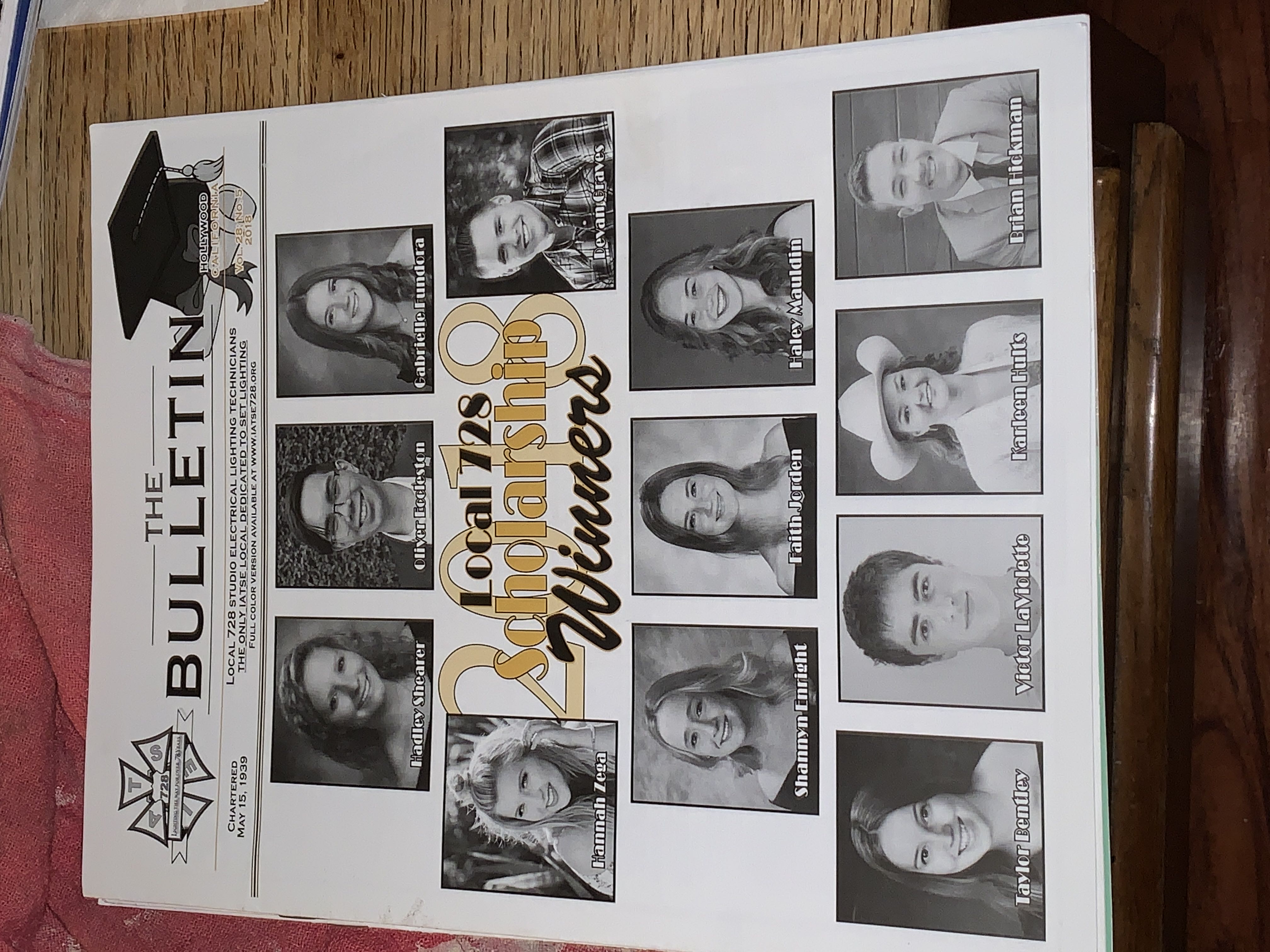 IATSE Local 728 Bulletin (May) magazine collectible - Main Image 1