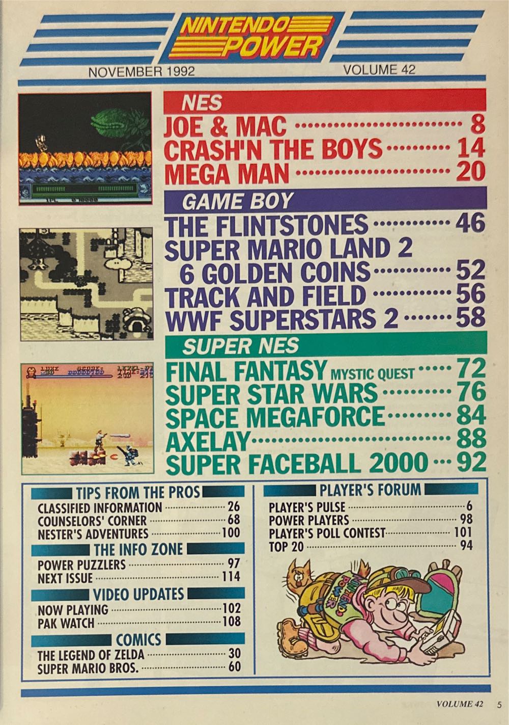 Nintendo Power 42  (November) magazine collectible [Barcode 045496690403] - Main Image 3